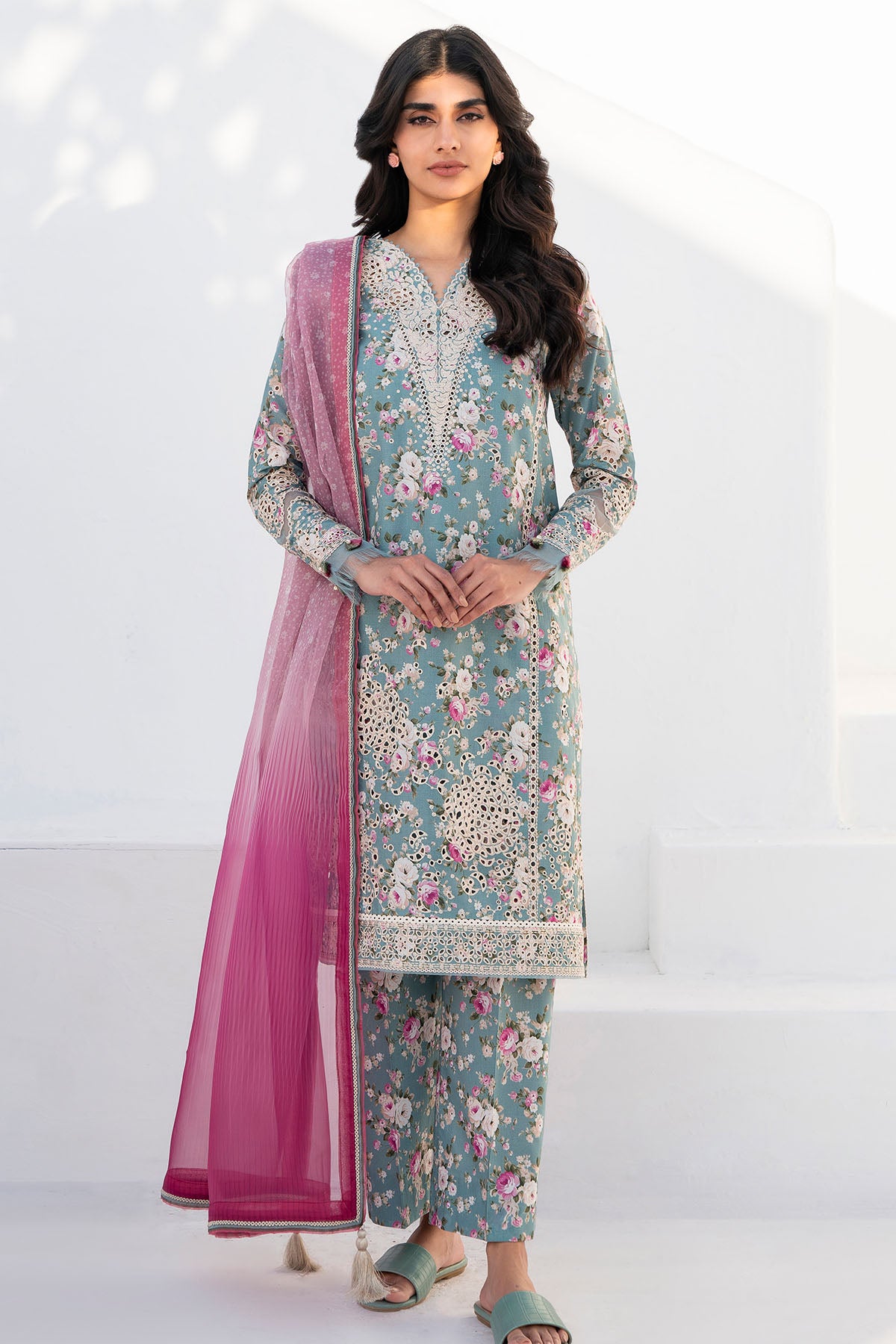 Embroidered Lawn RTW-1071