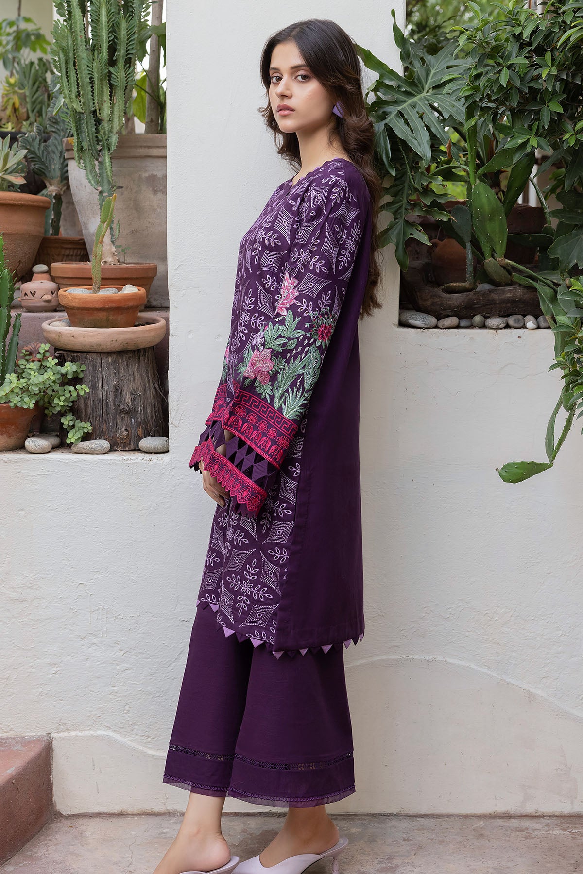 Embroidered Khaddar RTW-1001