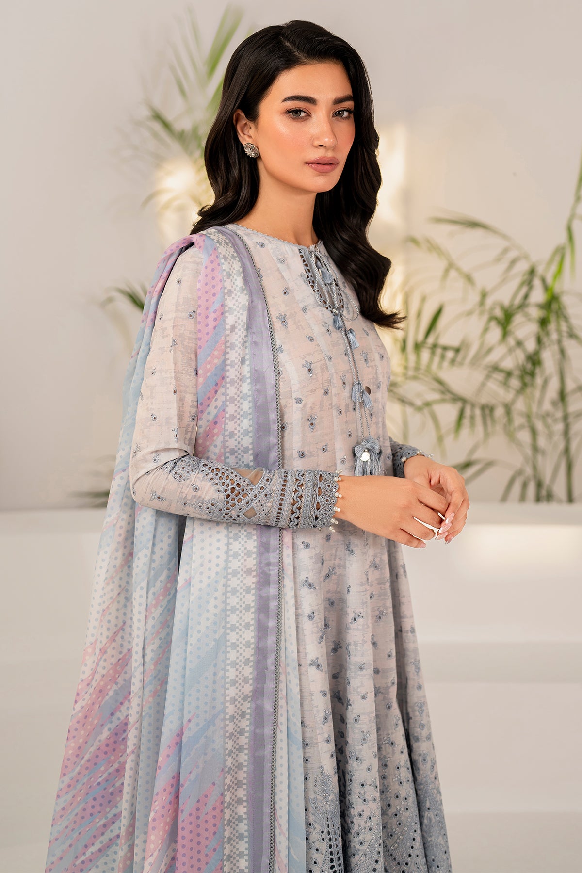 EMBROIDERED LAWN RTW-1188