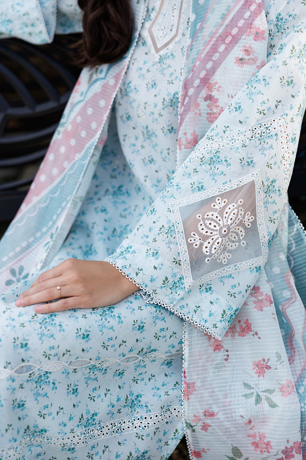 EMBROIDERED LAWN RTW-1288