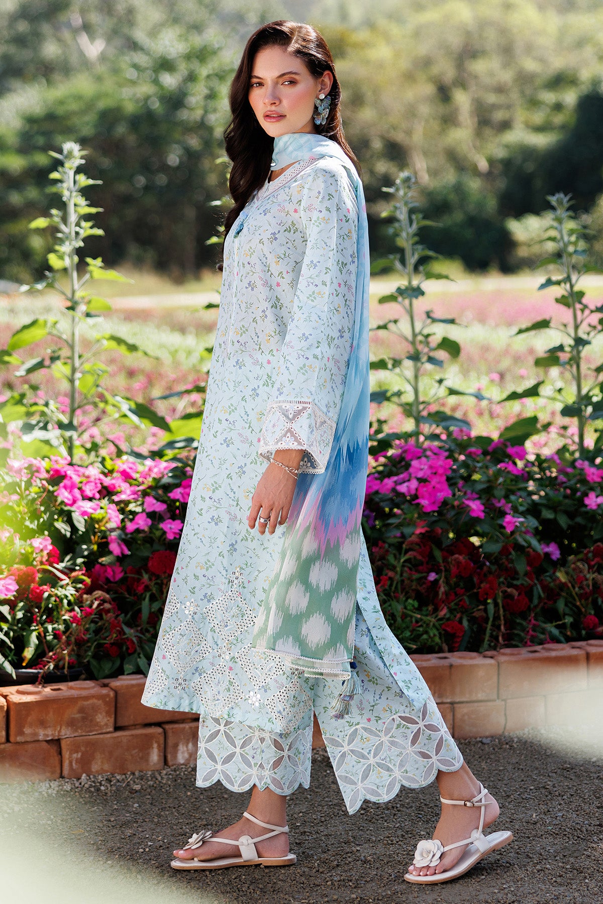 EMBROIDERED LAWN USE-9305