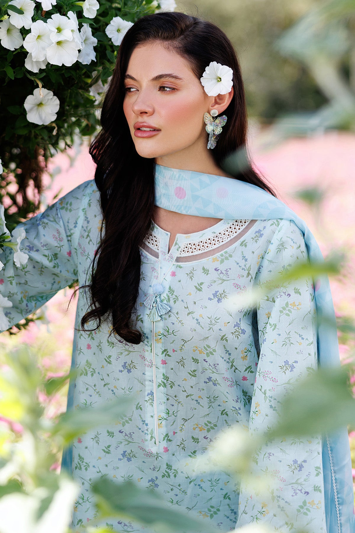 EMBROIDERED LAWN USE-9305