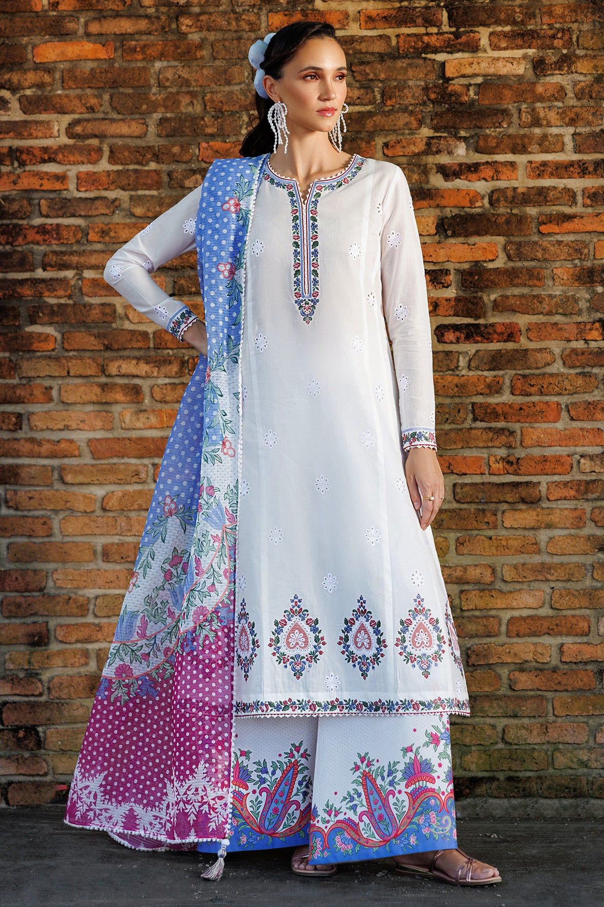EMBROIDERED LAWN RTW-1319