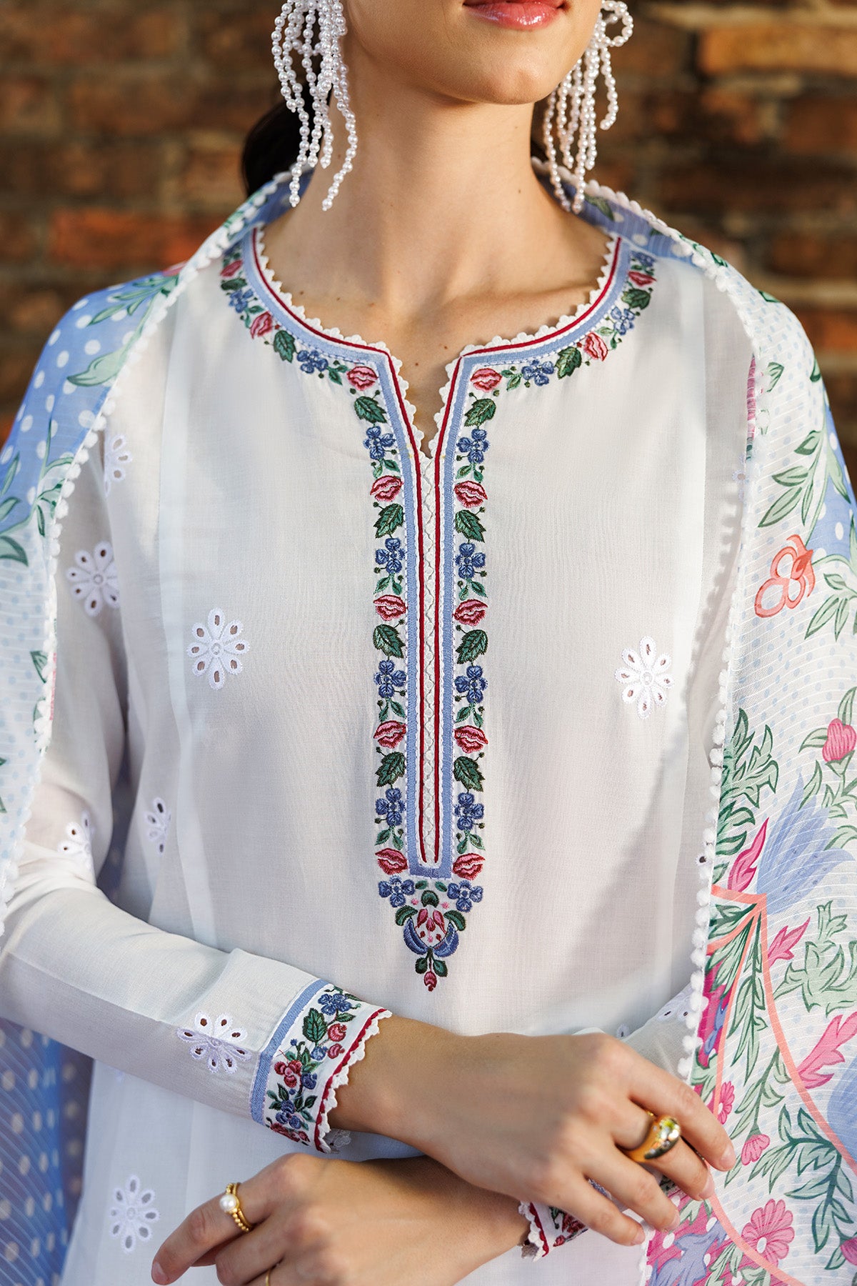 EMBROIDERED LAWN RTW-1319