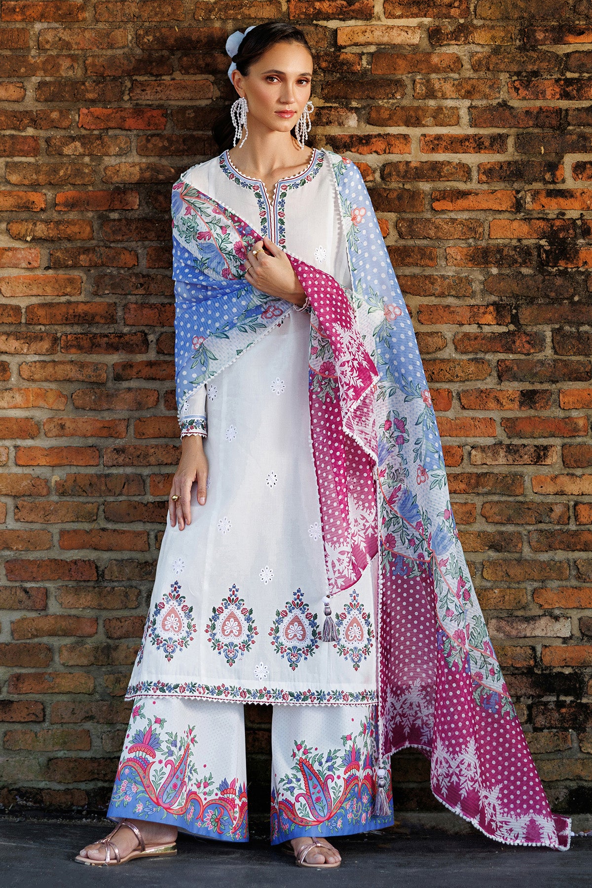 EMBROIDERED LAWN RTW-1319