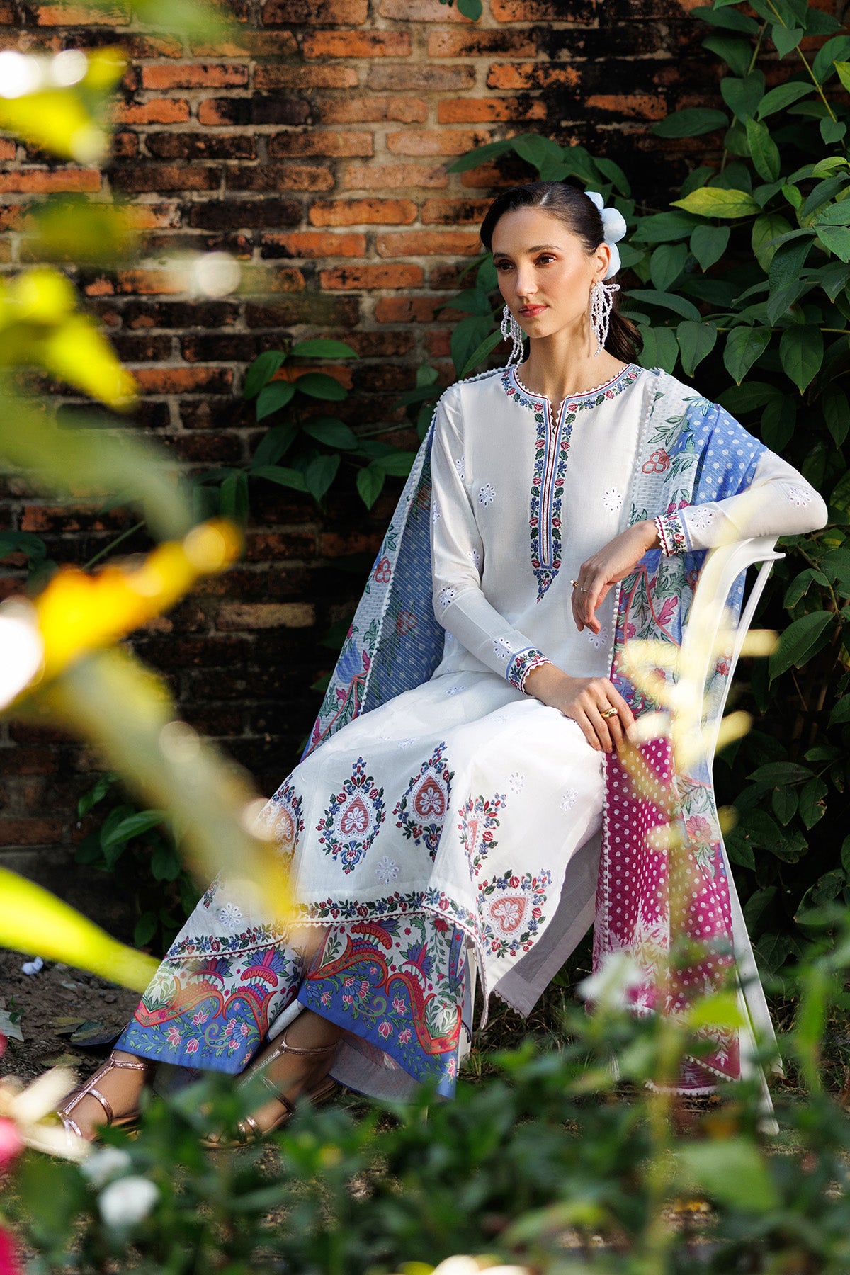 EMBROIDERED LAWN RTW-1319