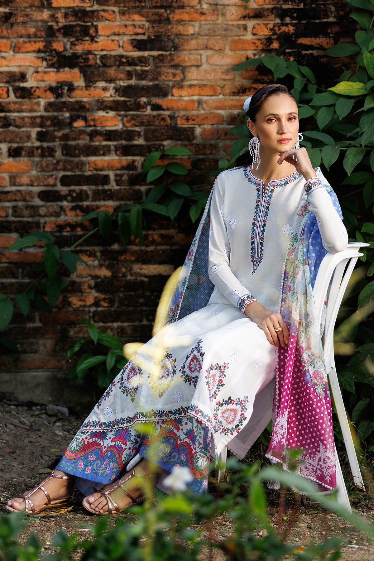 EMBROIDERED LAWN RTW-1319