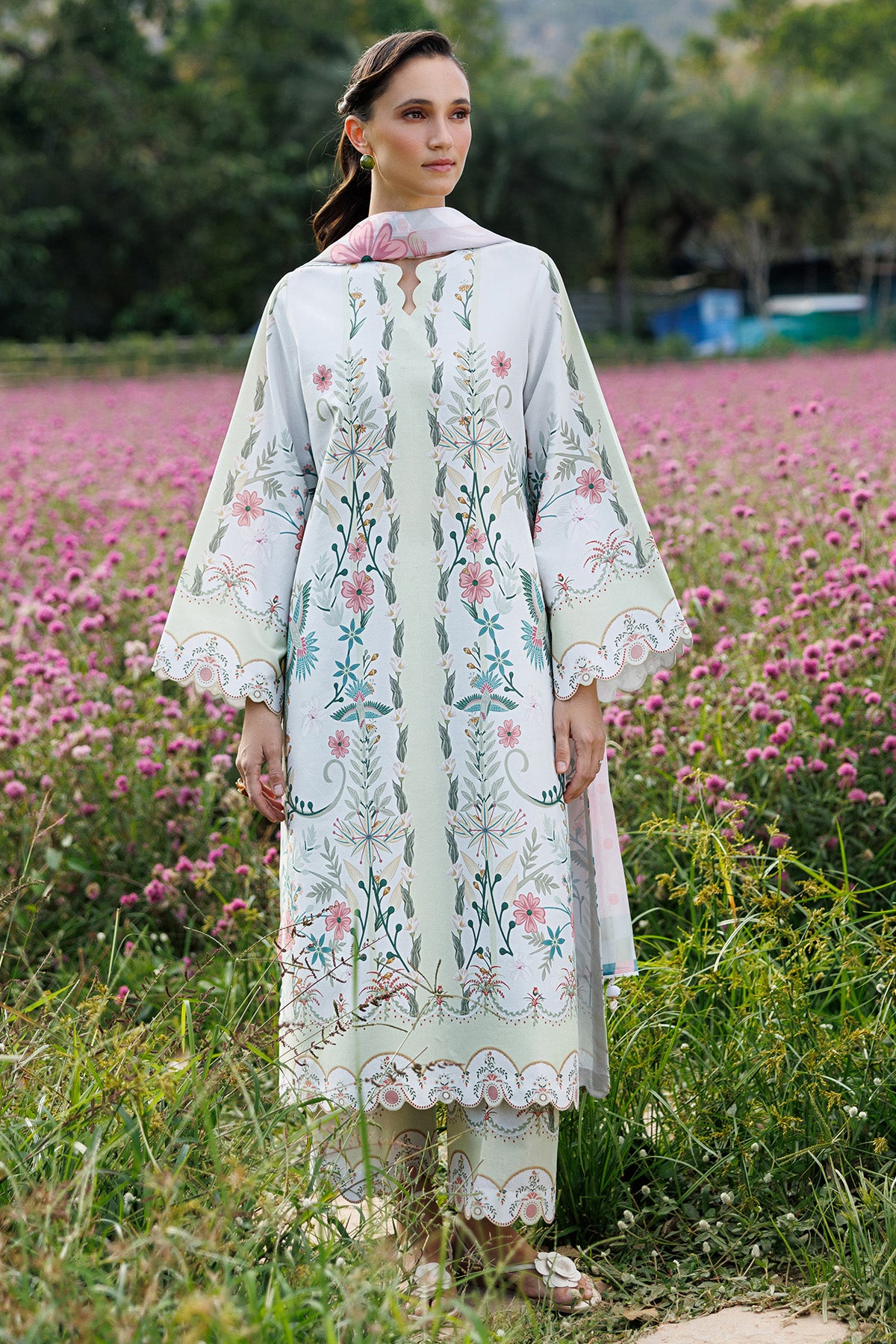 DIGITAL PRINTED LAWN USE-9317