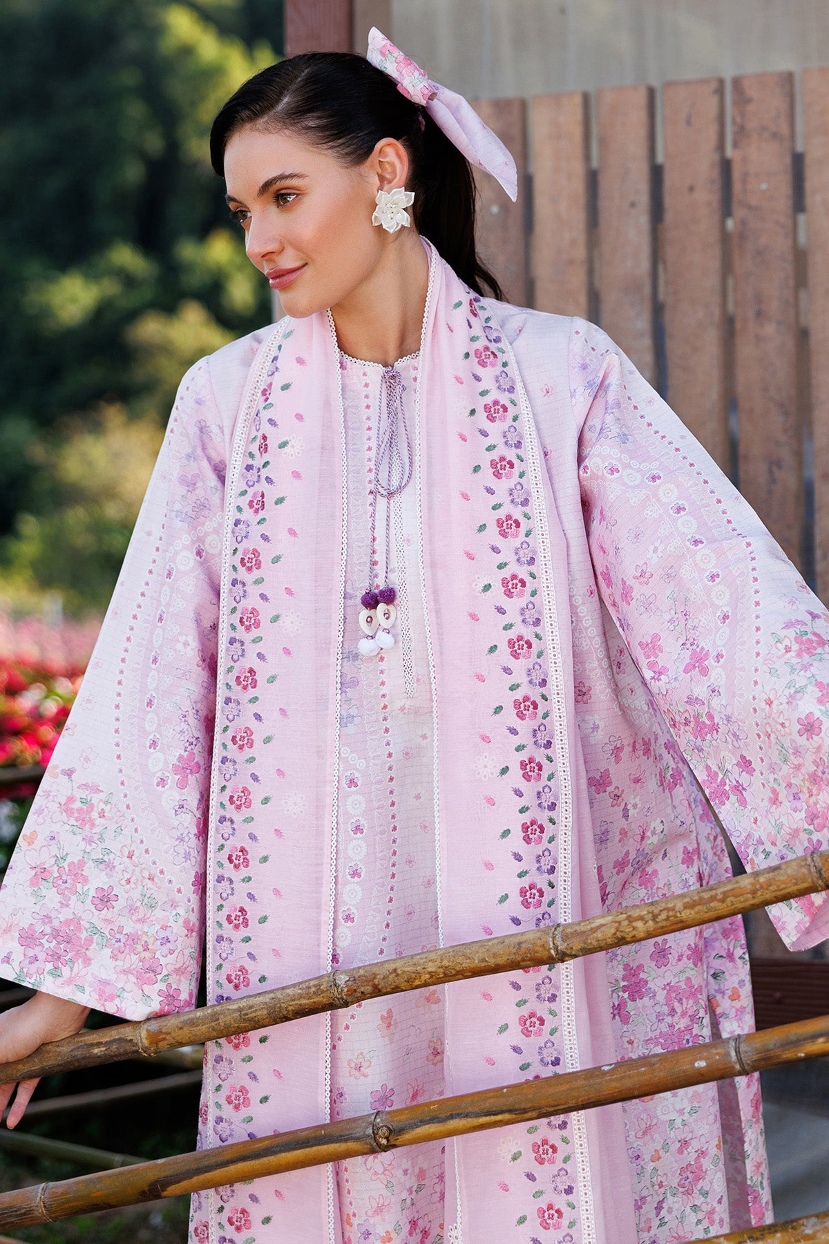 EMBROIDERED LAWN USE-9304