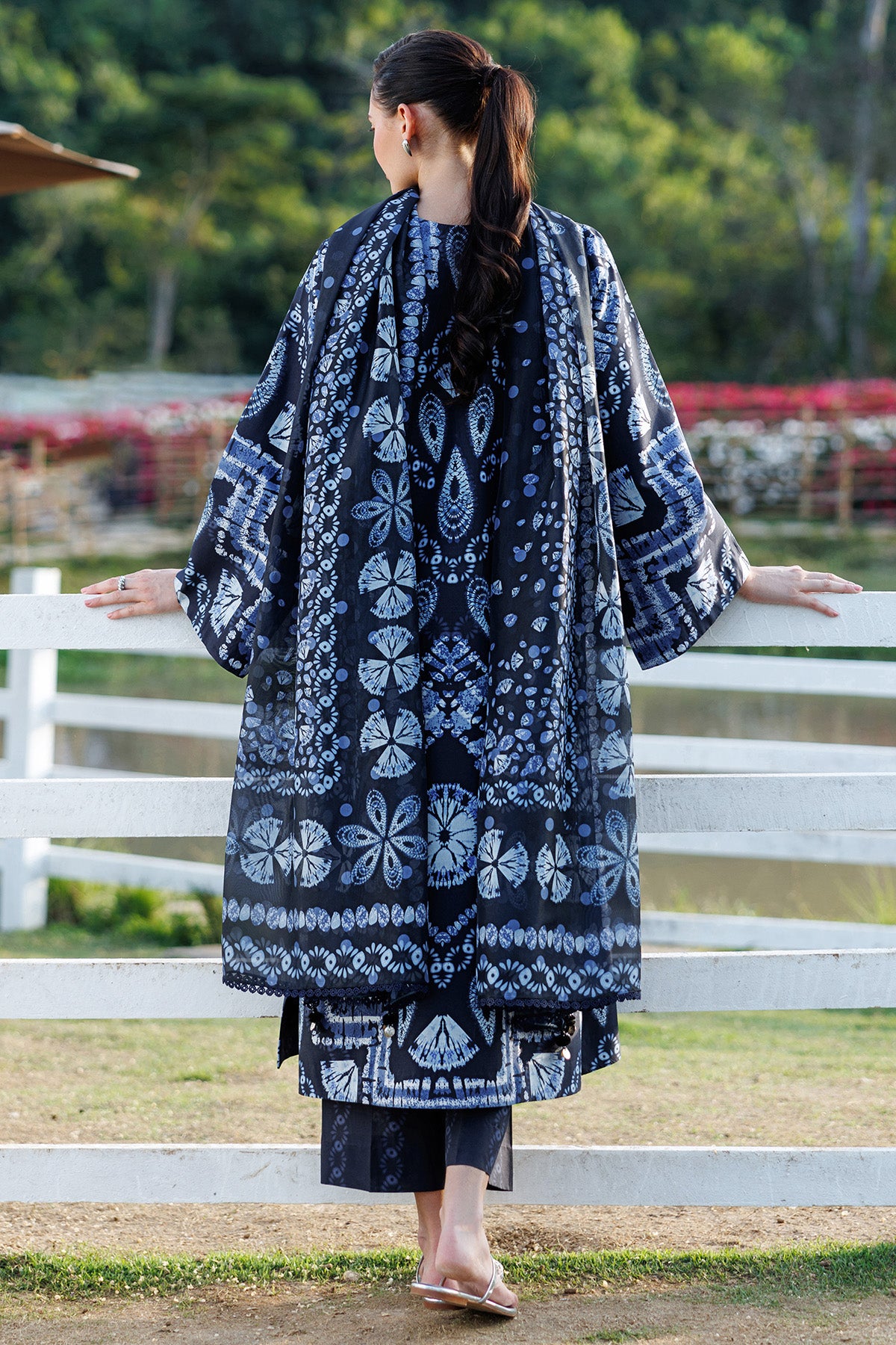 DIGITAL PRINTED LAWN USE-9318