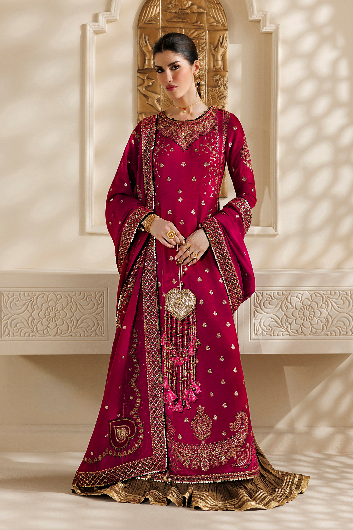 Embroidered Velvet Formal CVF26-D06