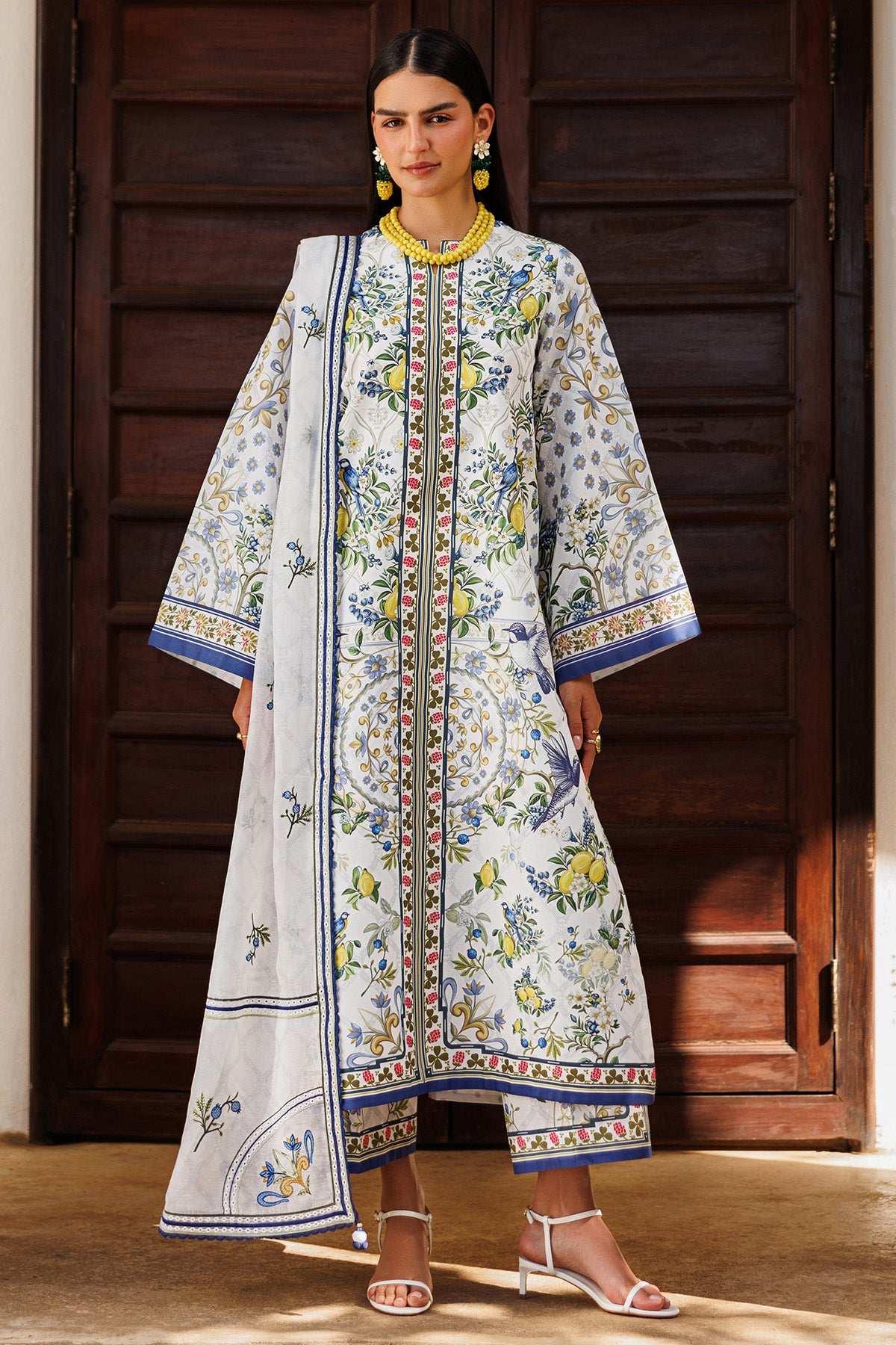 EMBROIDERED LAWN USE-9302
