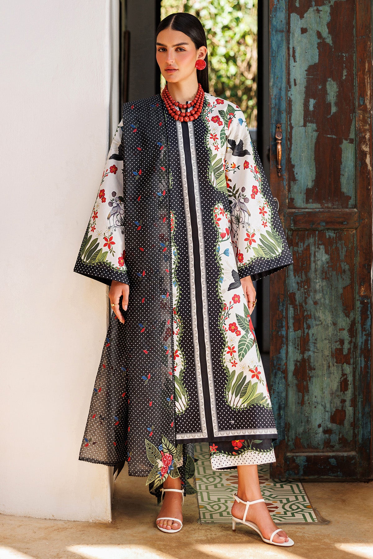 EMBROIDERED LAWN USE-9303