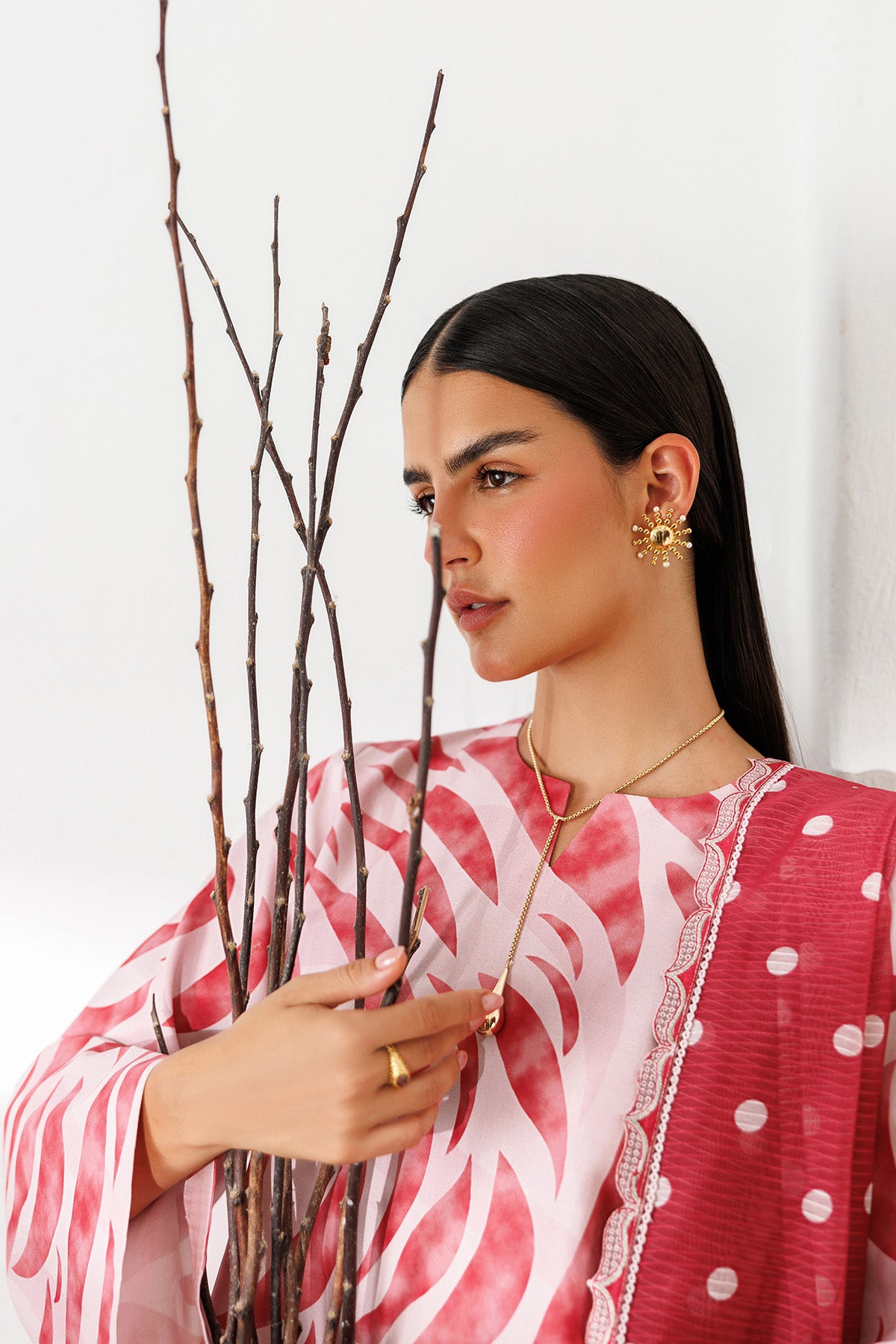 EMBROIDERED LAWN USE-9297