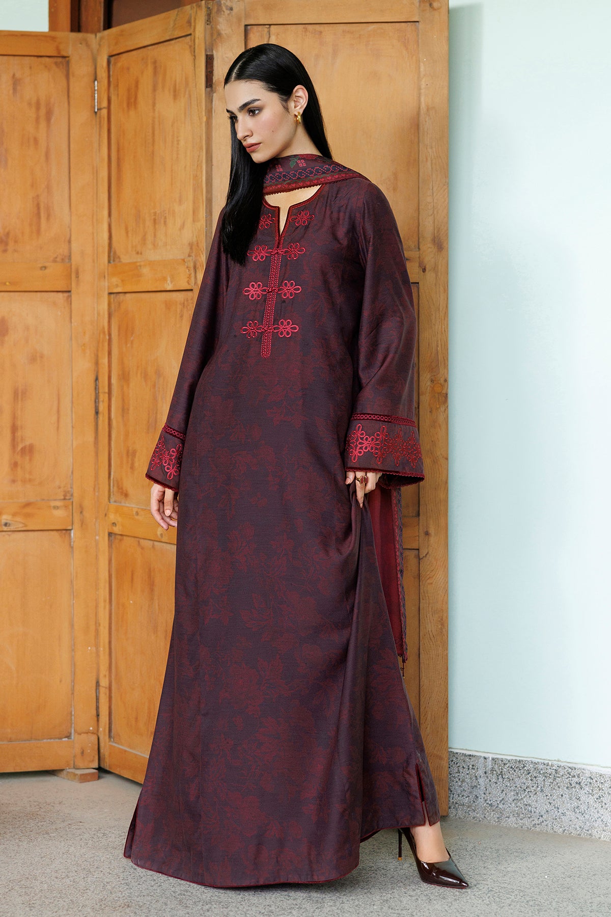 EMBROIDERED PREMIUM VISCOSE RTW-0249