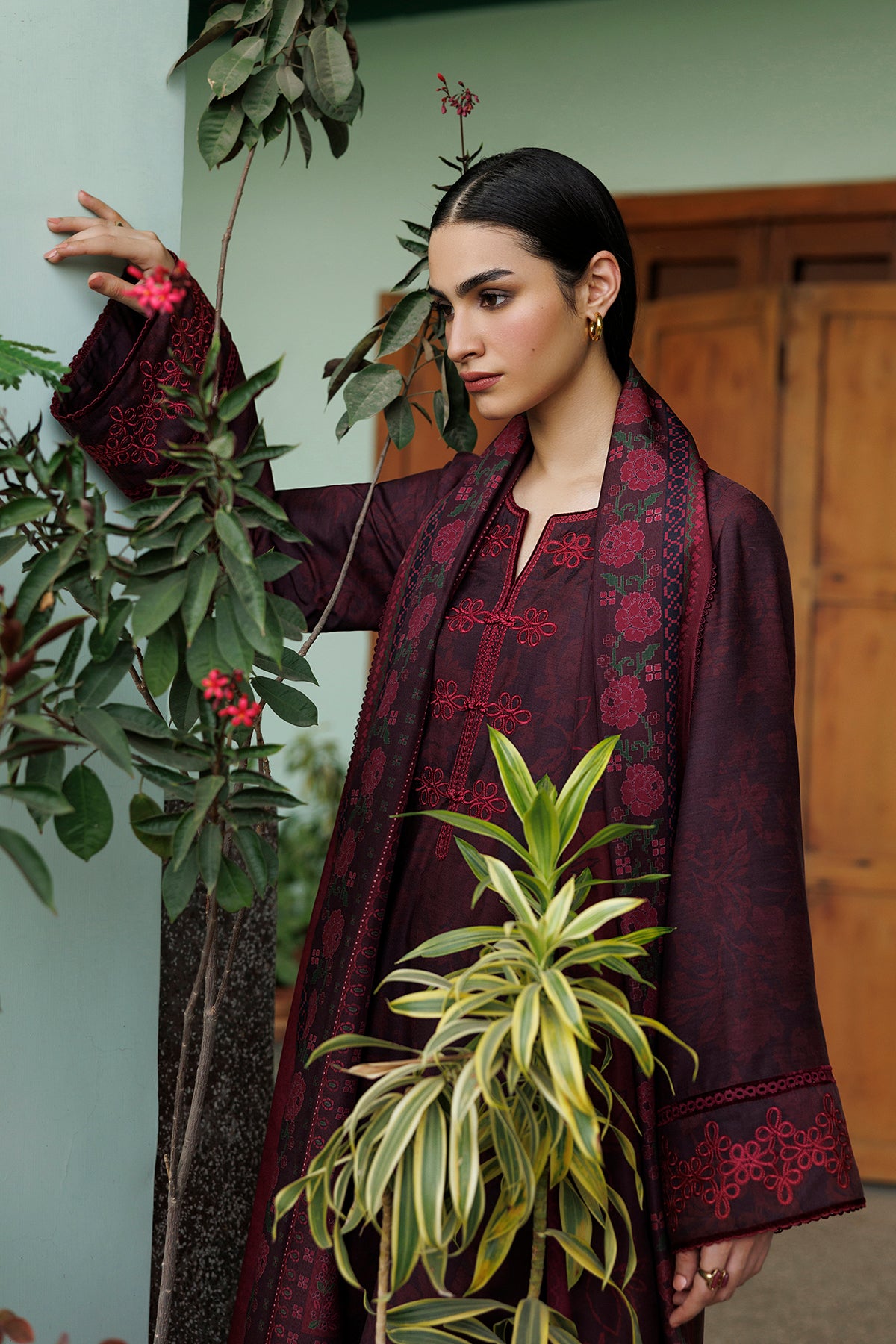 EMBROIDERED PREMIUM VISCOSE RTW-0249