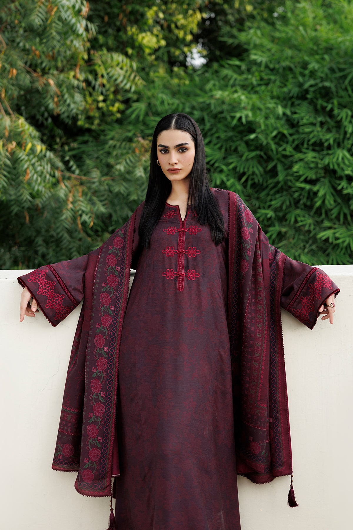 EMBROIDERED PREMIUM VISCOSE UW-0249