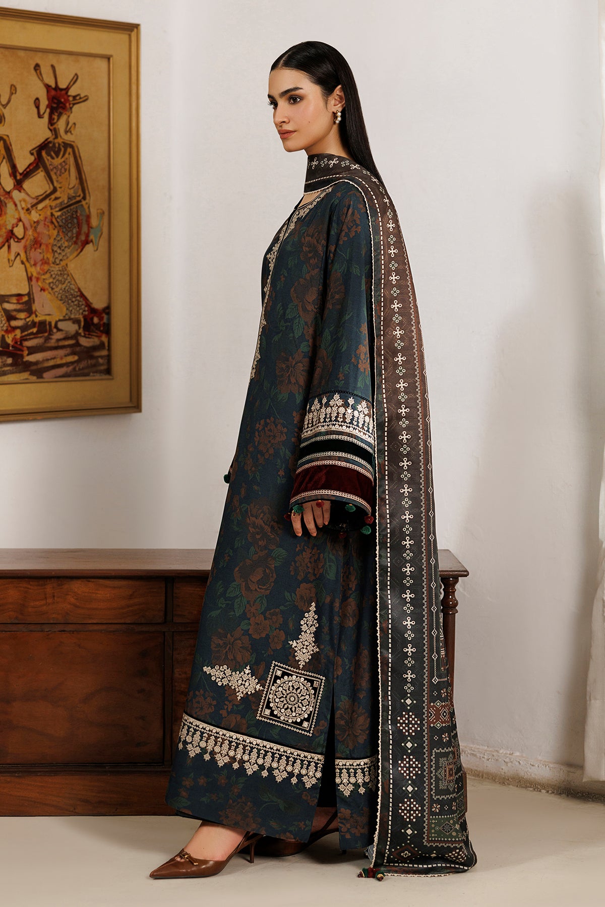 EMBROIDERED PREMIUM VISCOSE UW-0266