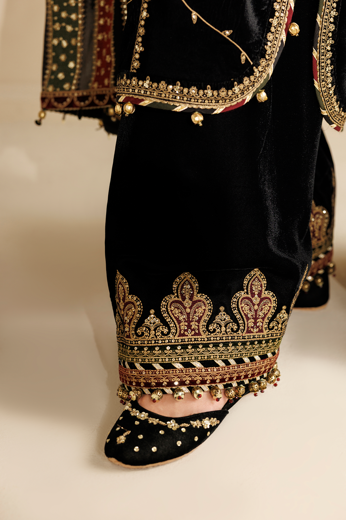 Embroidered Velvet Formal CVF26-D05