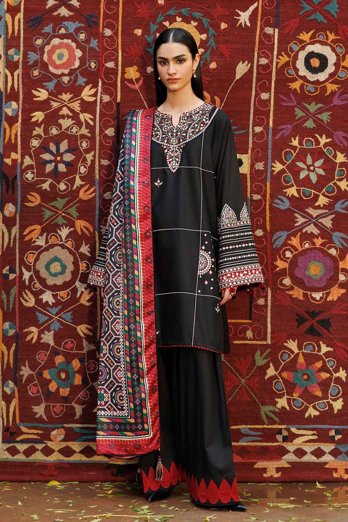 EMBROIDERED PREMIUM VISCOSE UW-0265
