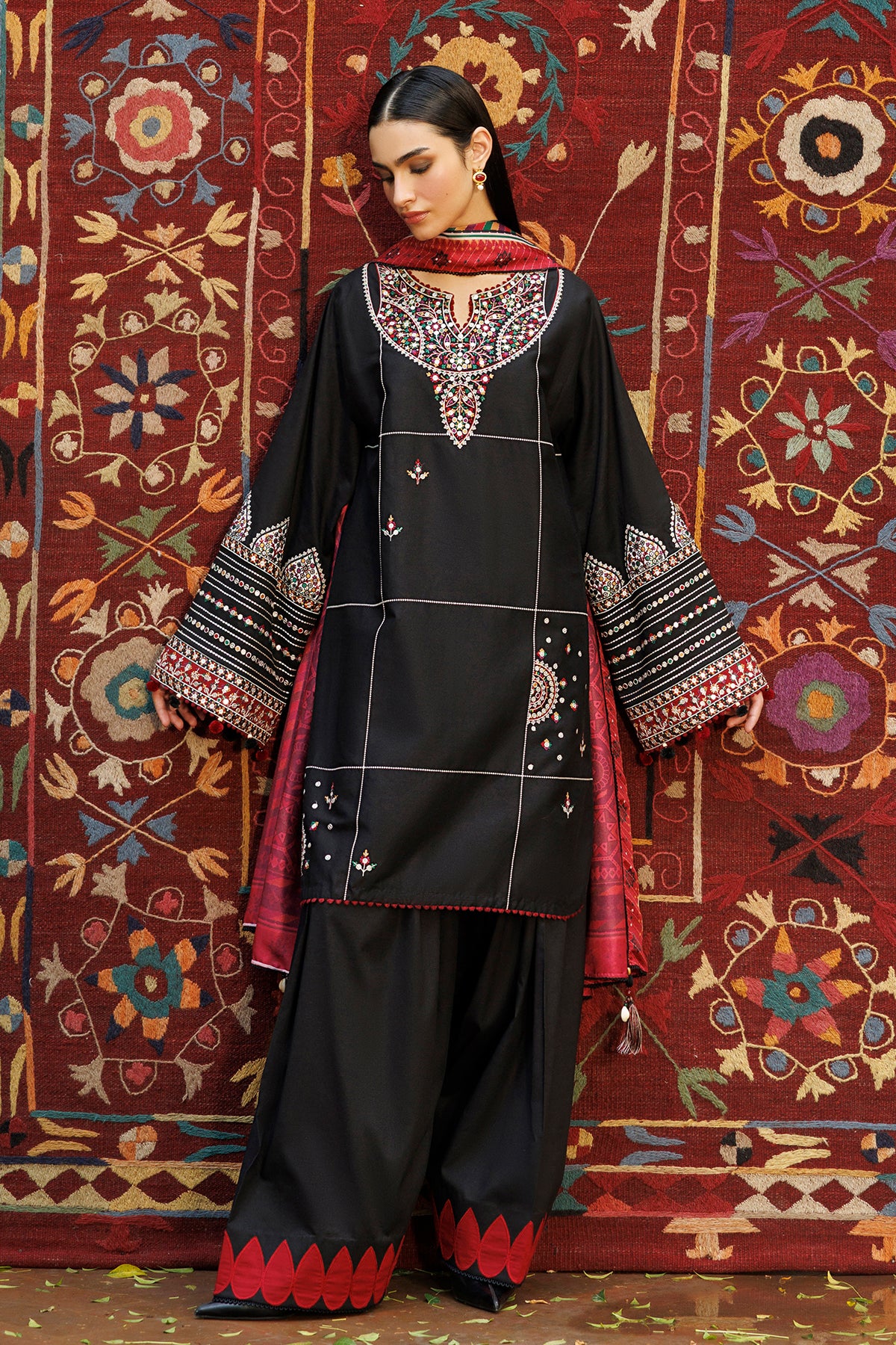 EMBROIDERED PREMIUM VISCOSE UW-0265