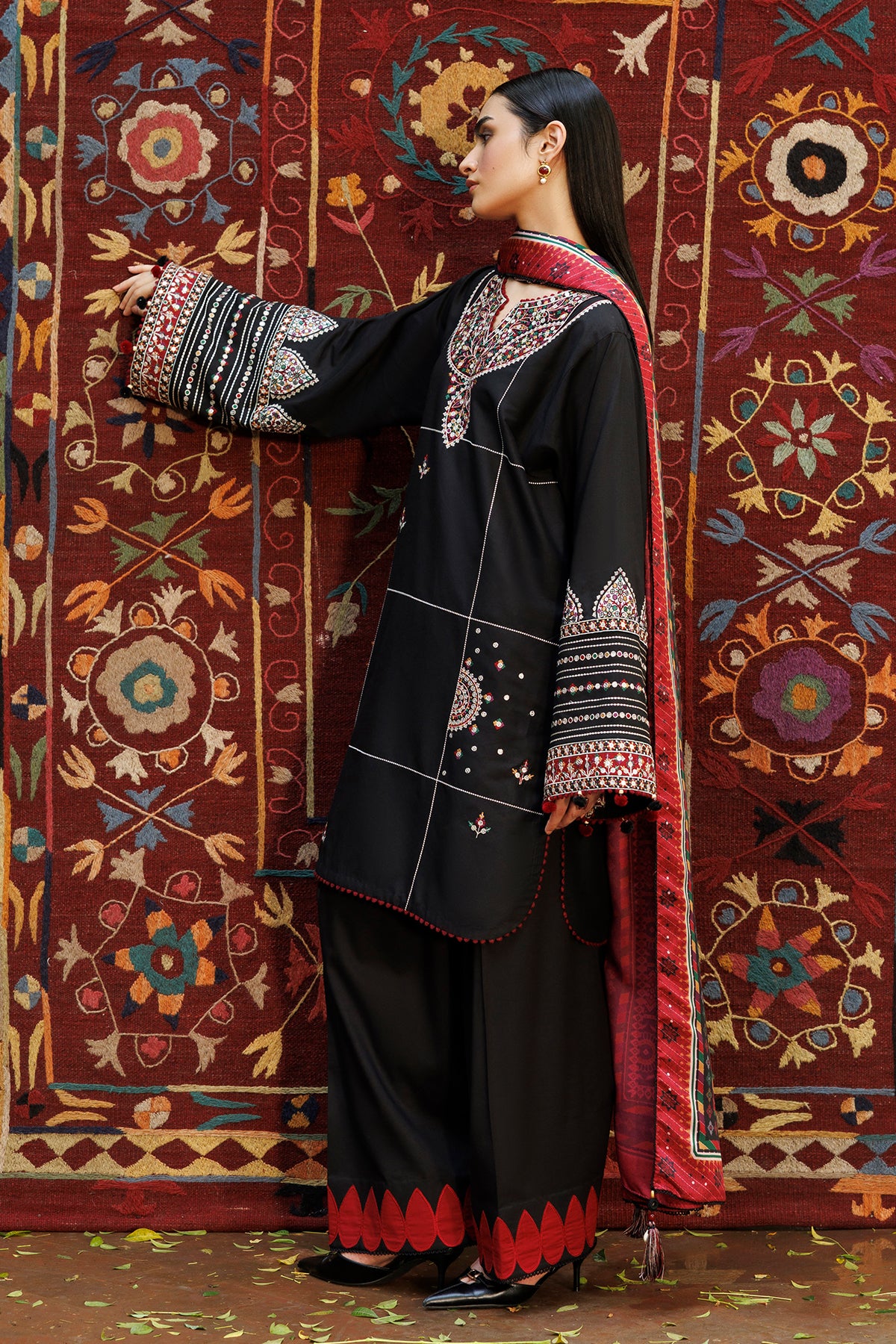 EMBROIDERED PREMIUM VISCOSE UW-0265