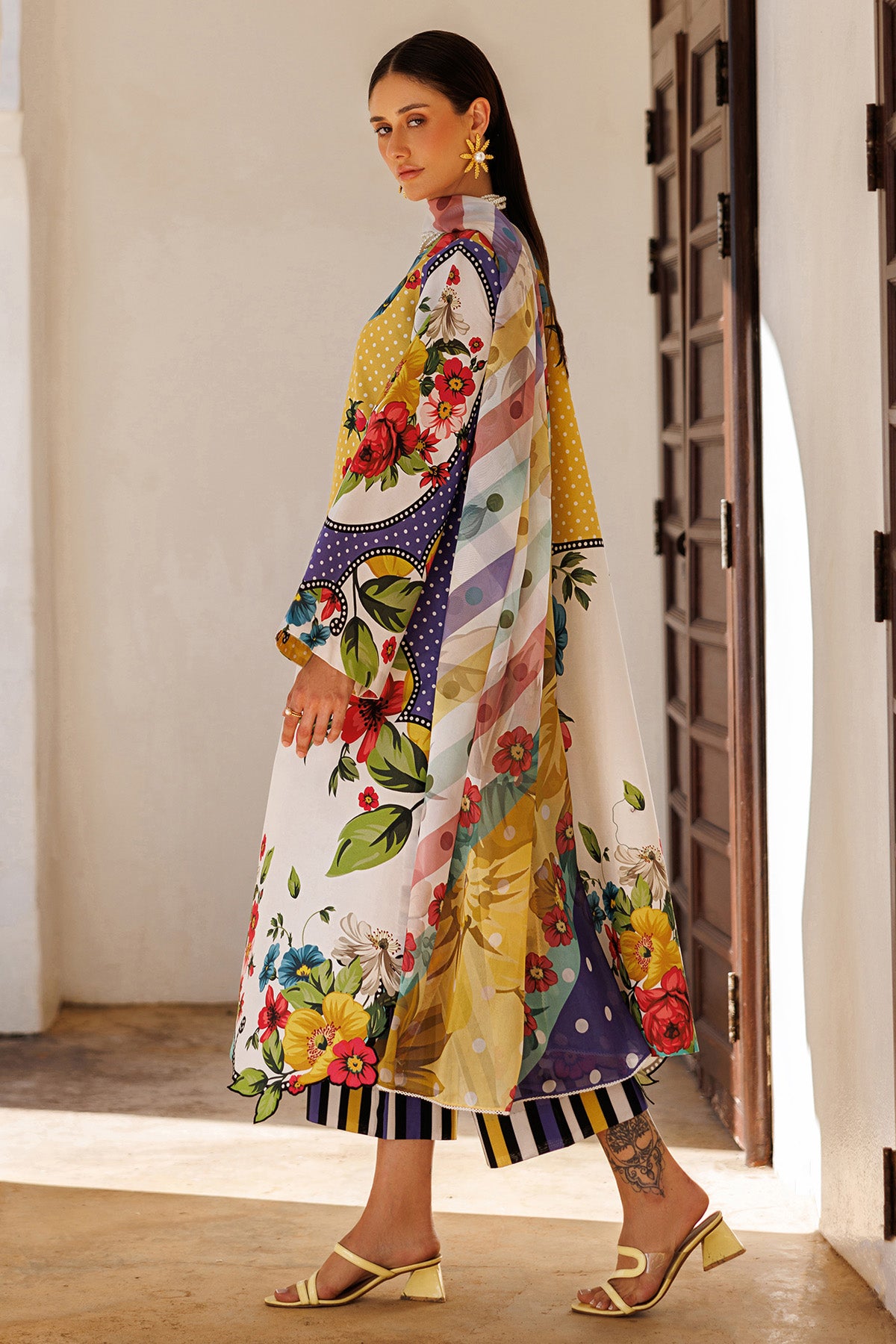 DIGITAL PRINTED LAWN USE-9314