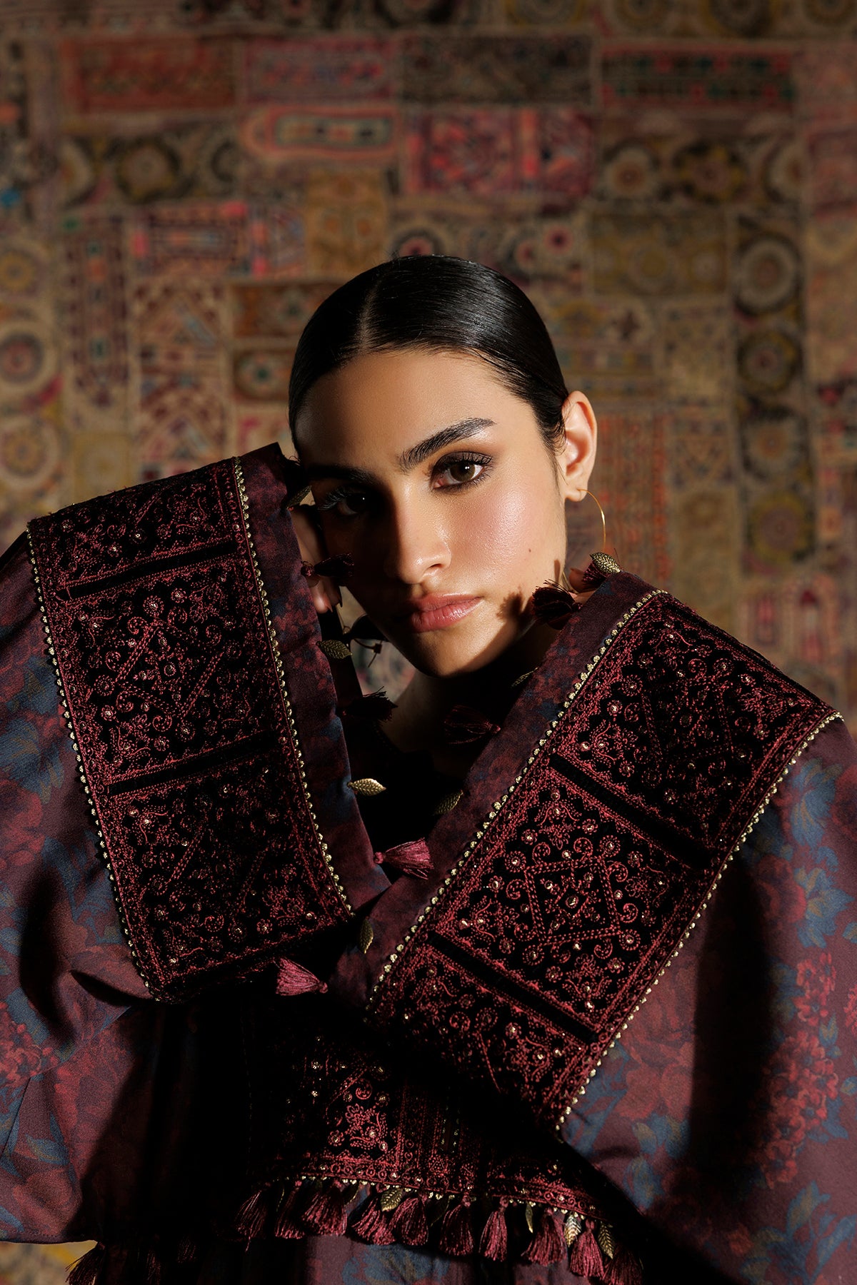 EMBROIDERED PREMIUM VISCOSE RTW-1333