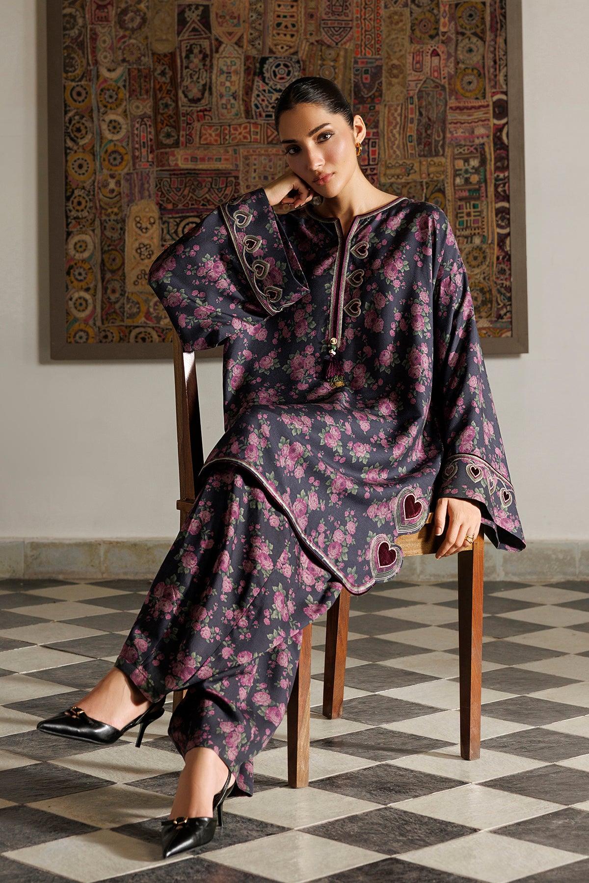 EMBROIDERED PREMIUM VISCOSE RTW-1335