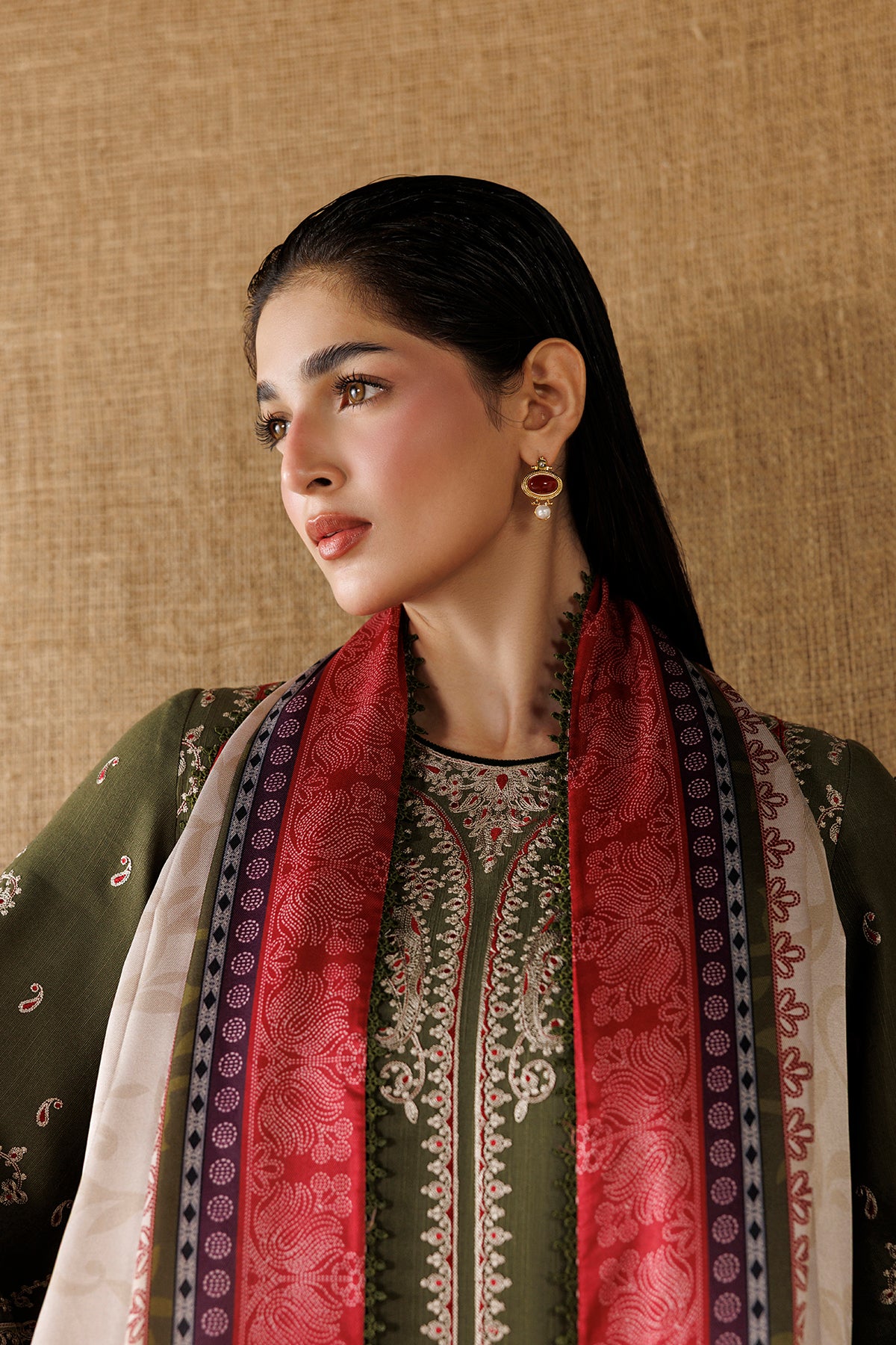 EMBROIDERED PREMIUM KHADDAR UW-0255