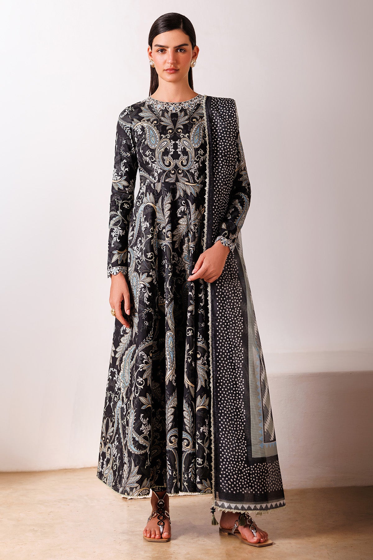 EMBROIDERED LAWN RTW-1287