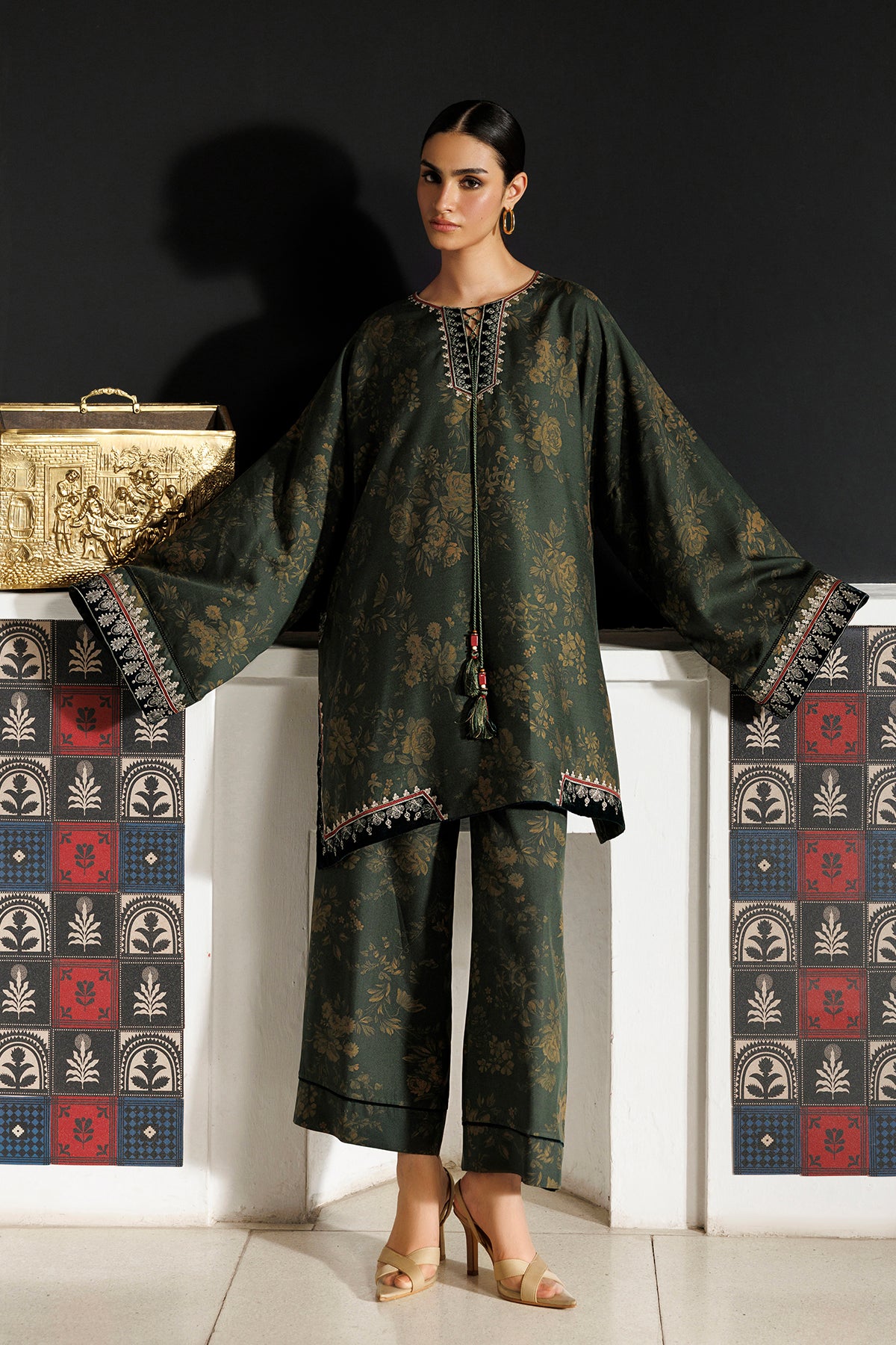 EMBROIDERED PREMIUM VISCOSE RTW-1337