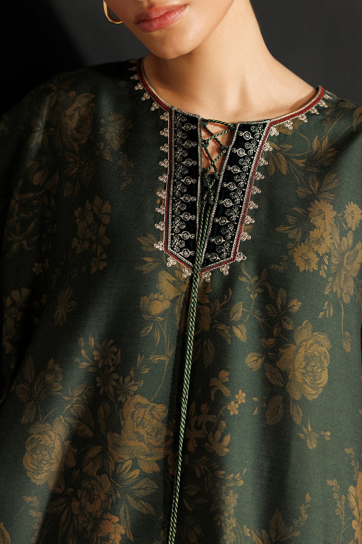 EMBROIDERED PREMIUM VISCOSE RTW-1337