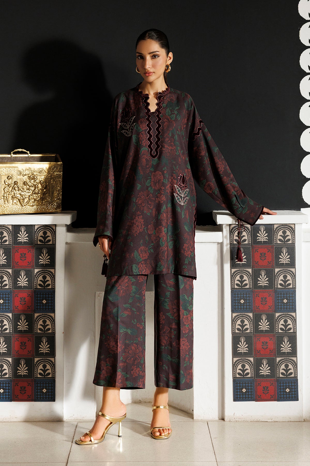 EMBROIDERED PREMIUM VISCOSE RTW-1330
