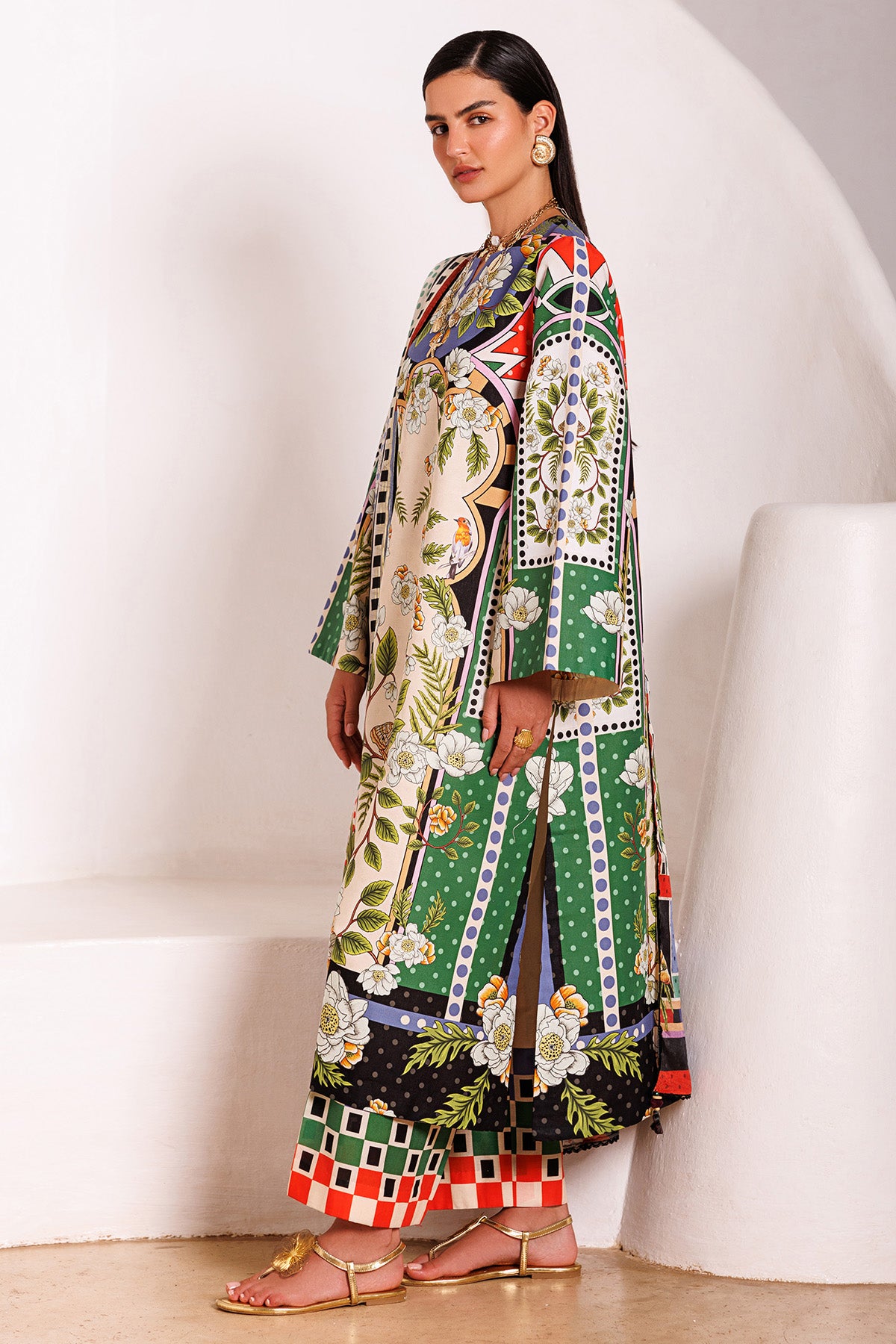 DIGITAL PRINTED LAWN USE-9319