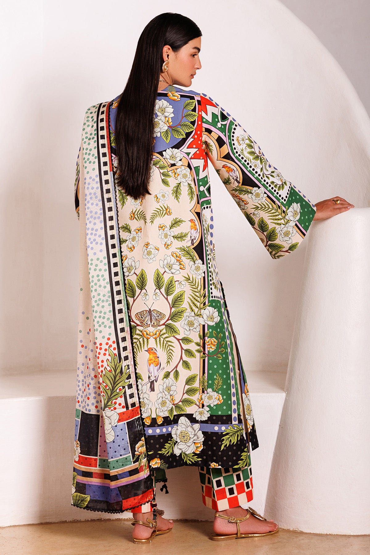 DIGITAL PRINTED LAWN USE-9319