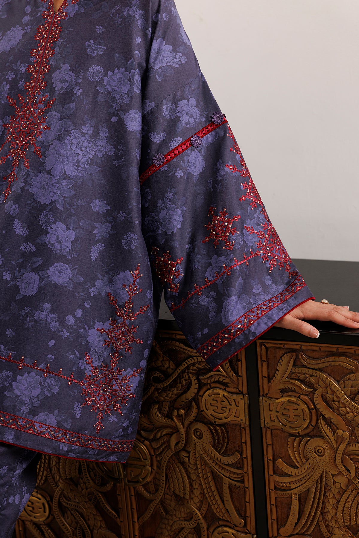 EMBROIDERED PREMIUM VISCOSE RTW-1334