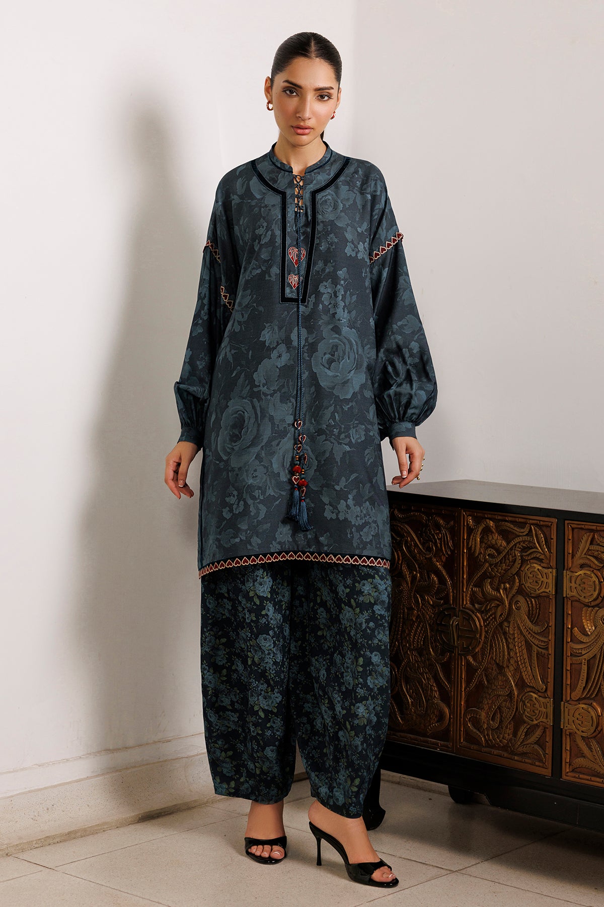 EMBROIDERED PREMIUM VISCOSE RTW-1336