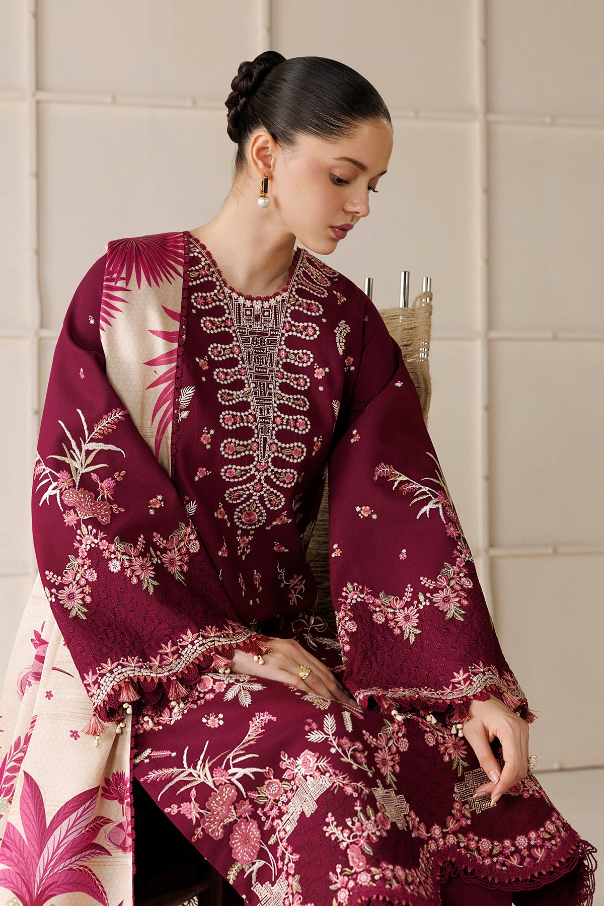 EMBROIDERED PREMIUM KHADDAR UW-0286