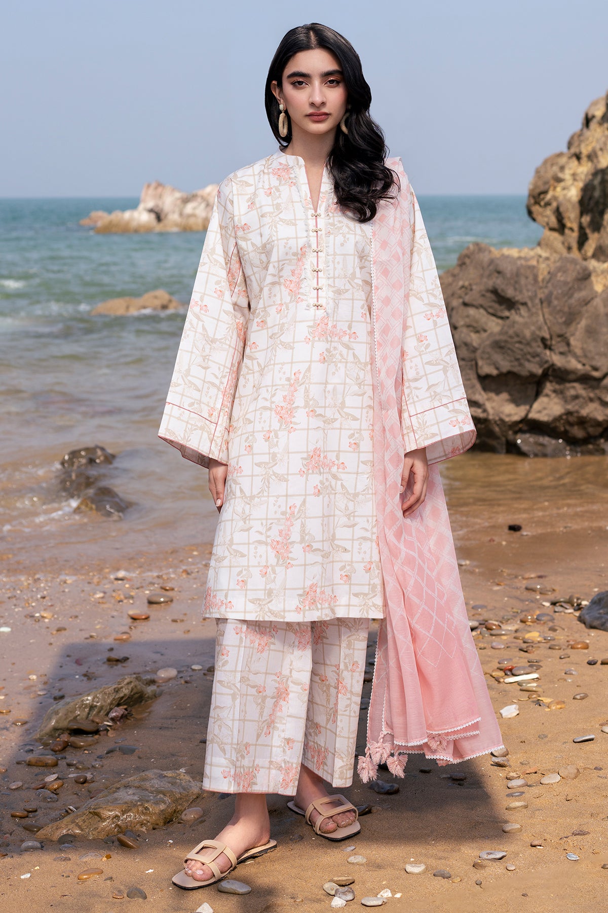 DIGITAL PRINTED LAWN RTW - 1179