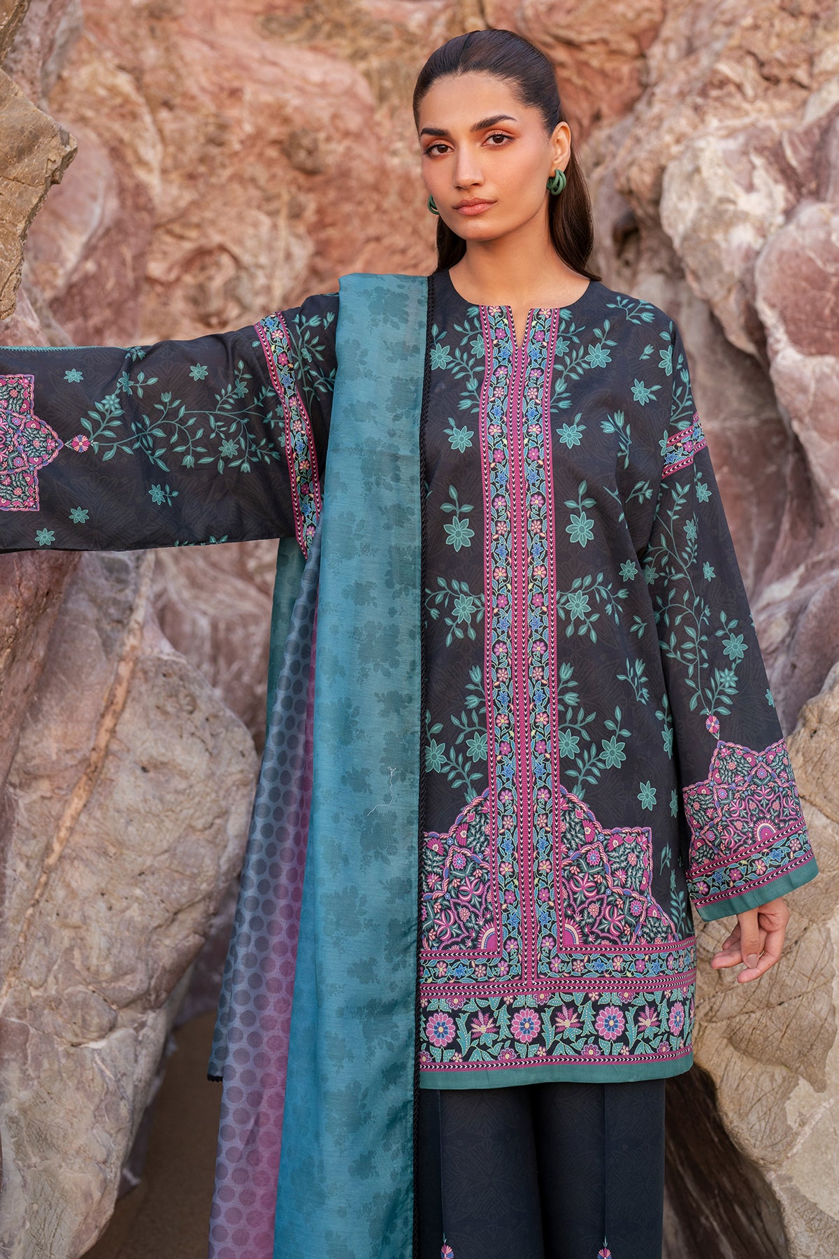 DIGITAL PRINTED LAWN USE-9163