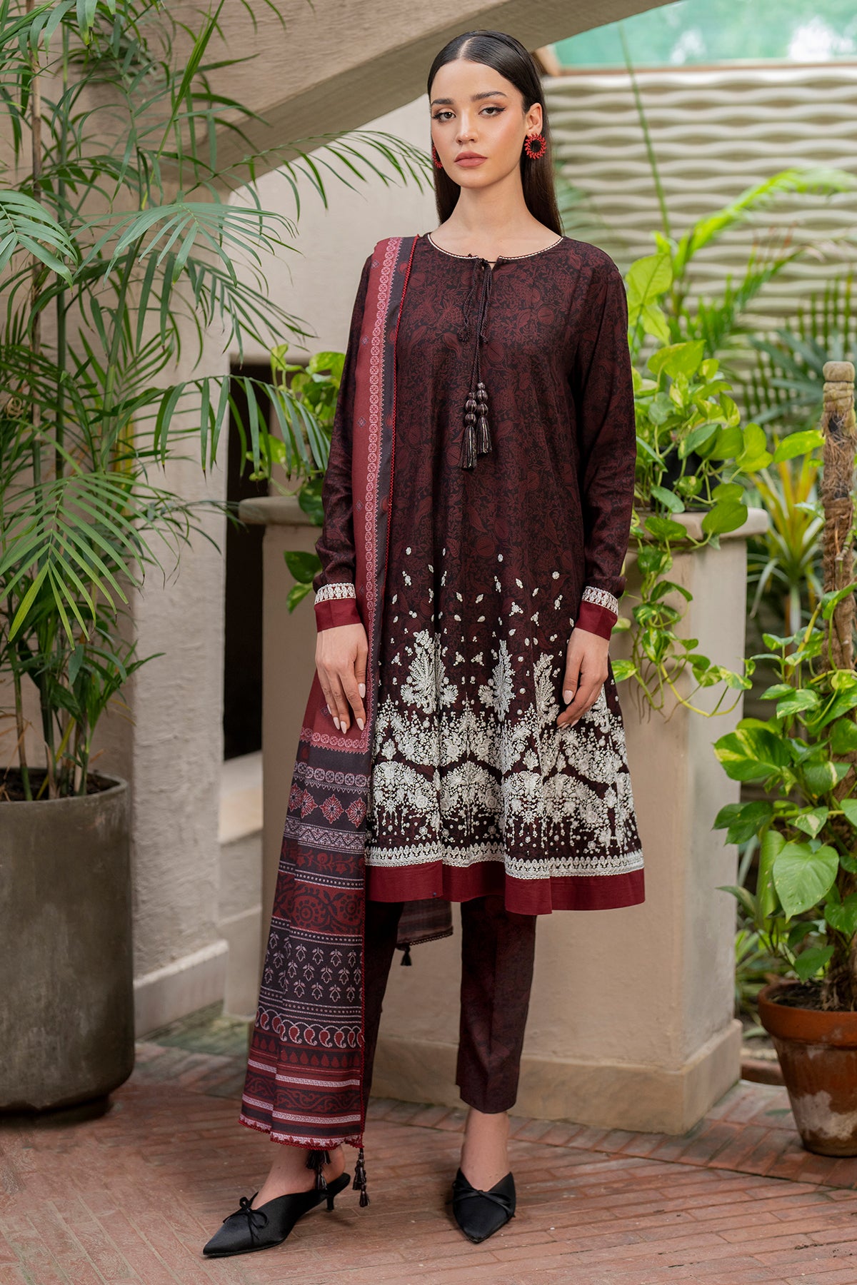 EMBROIDERED VISCOSE RTW-1134