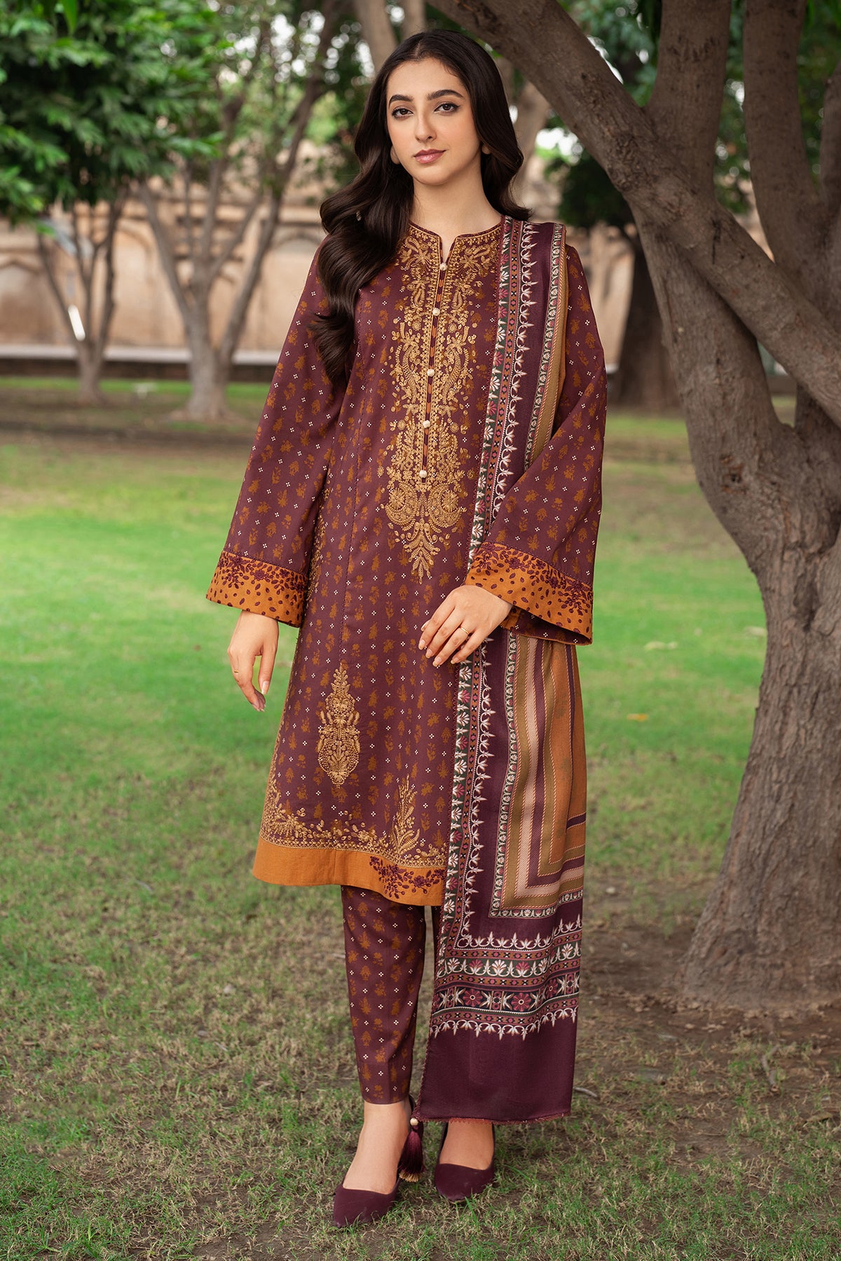 EMBROIDERED PREMIUM VISCOSE RTW-1147