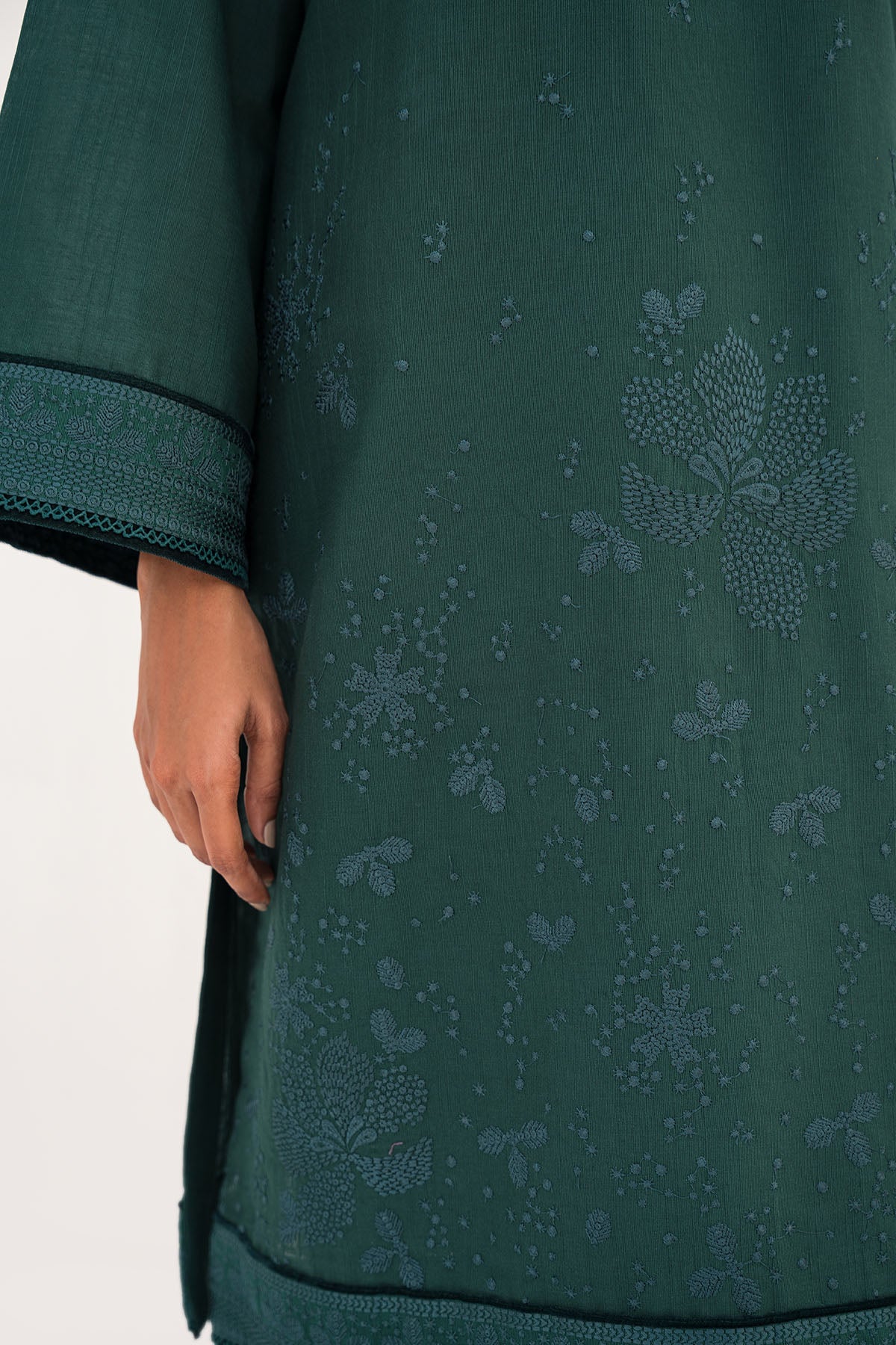 Embroidered Slub Khaddar RTW-1050