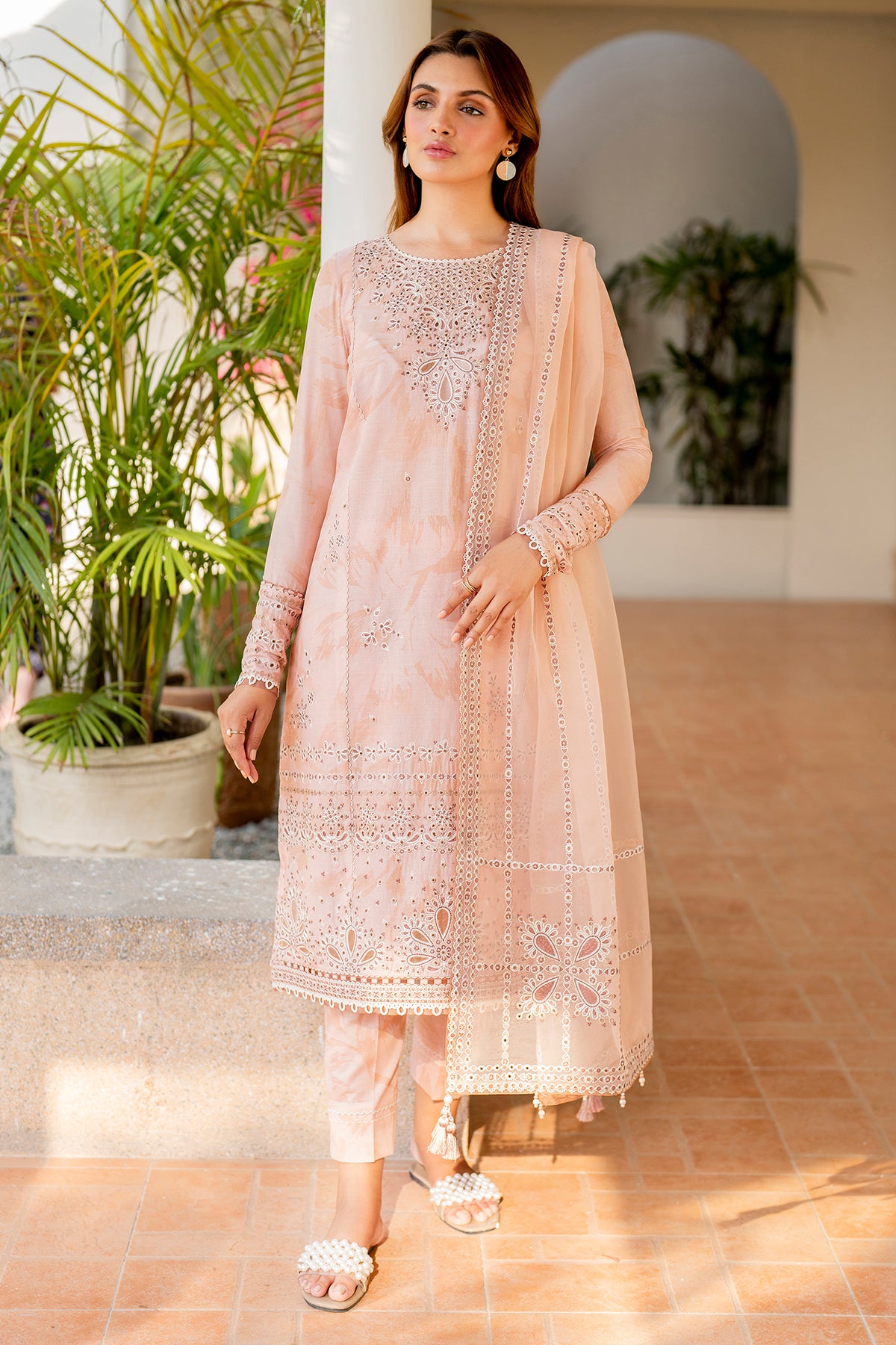 EMBROIDERED LAWN USE-9060