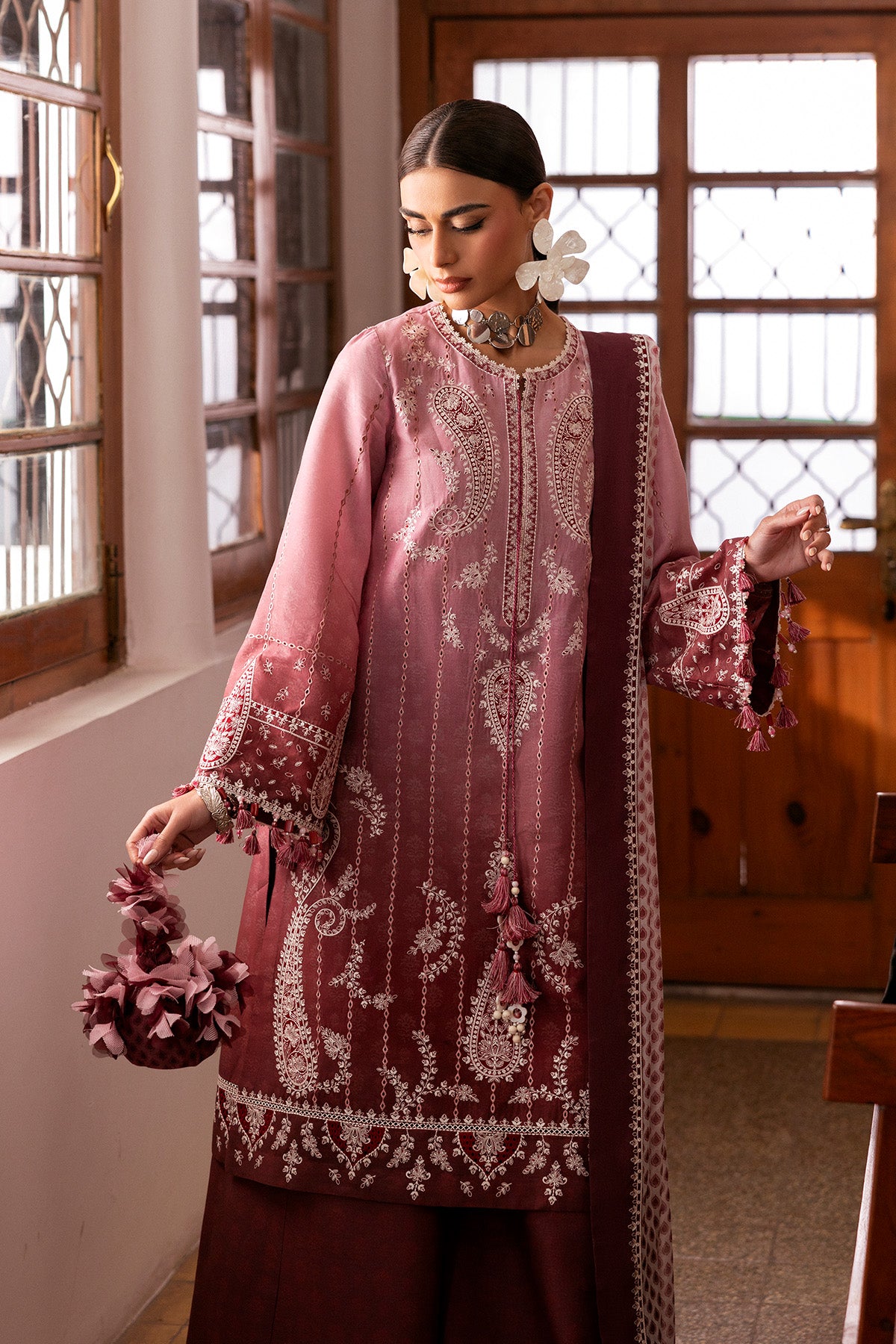 Embroidered Luxury Lawn SL26-D08