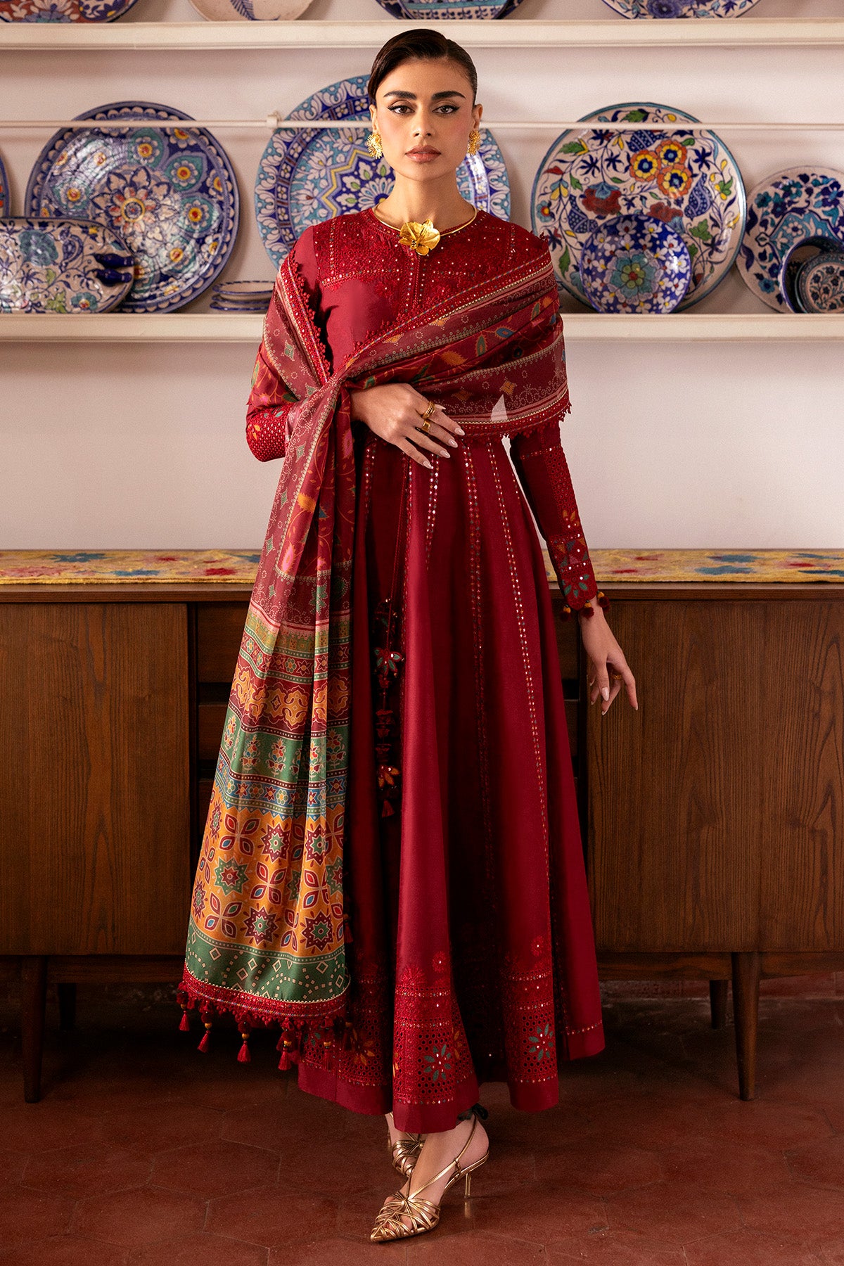 Embroidered Luxury Lawn SL26-D06