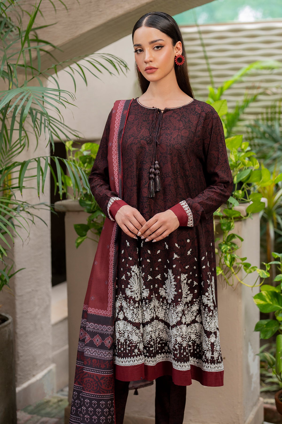 EMBROIDERED VISCOSE RTW-1134