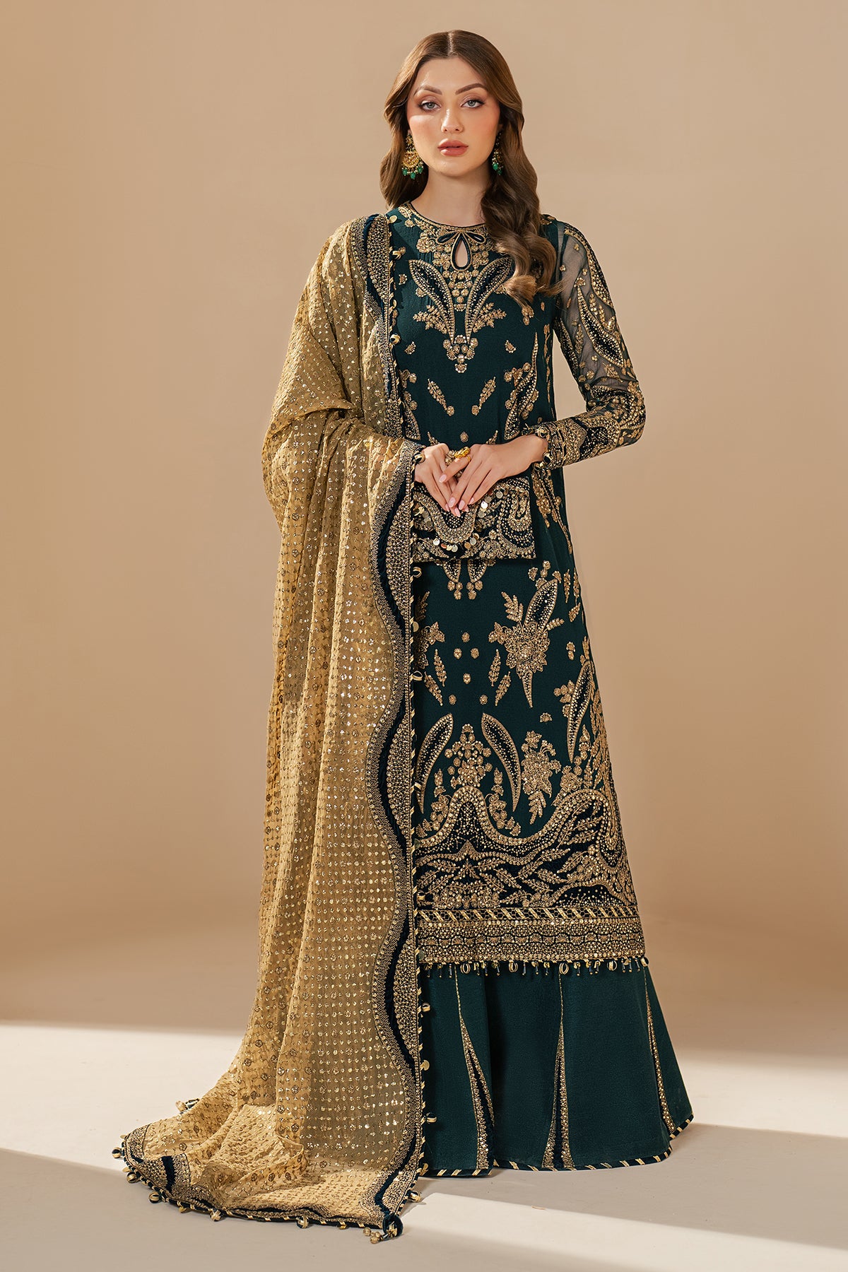 EMBROIDERED CHIFFON WF'25-06