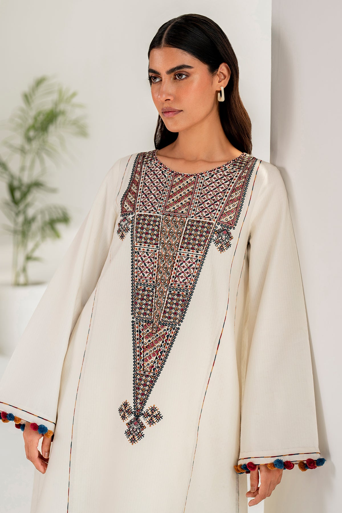 Embroidered Dobby Lawn RTW - 1124